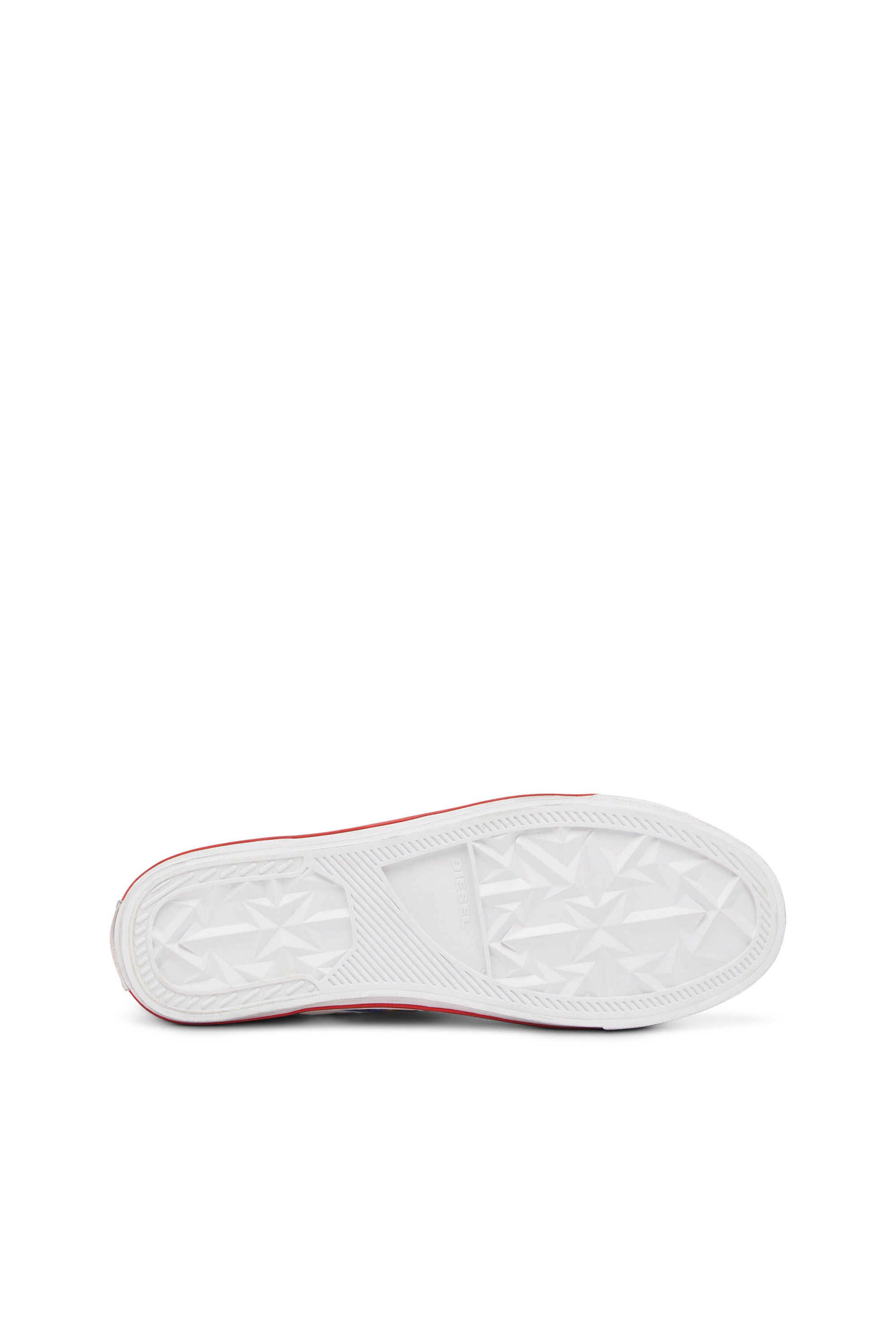 S-ATHOS MID Man: Graphic canvas high-top sneakers | Diesel