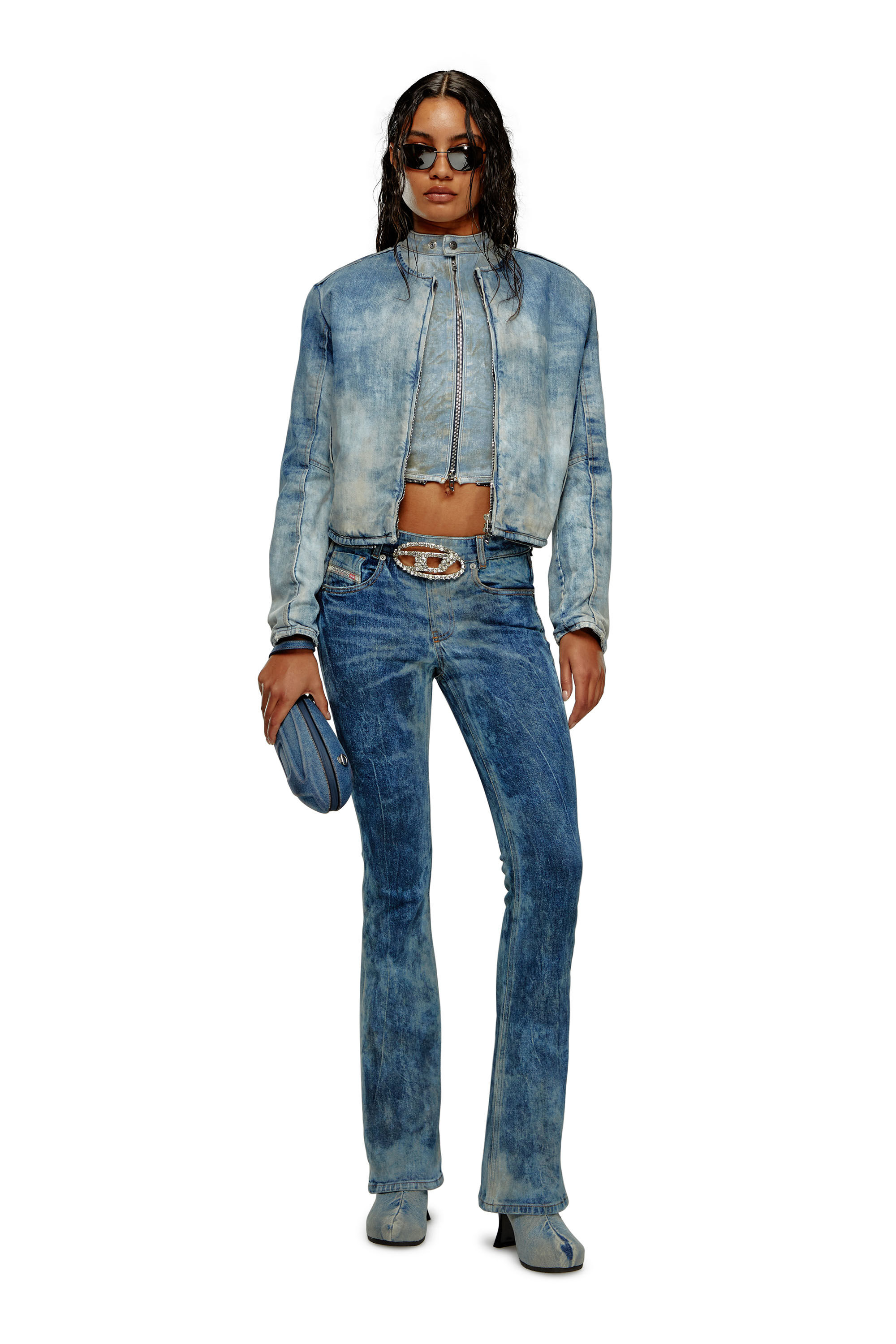 Diesel - Bootcut and Flare Jeans 1969 D-Ebbey 0PGAL, Azul Oscuro - Image 1