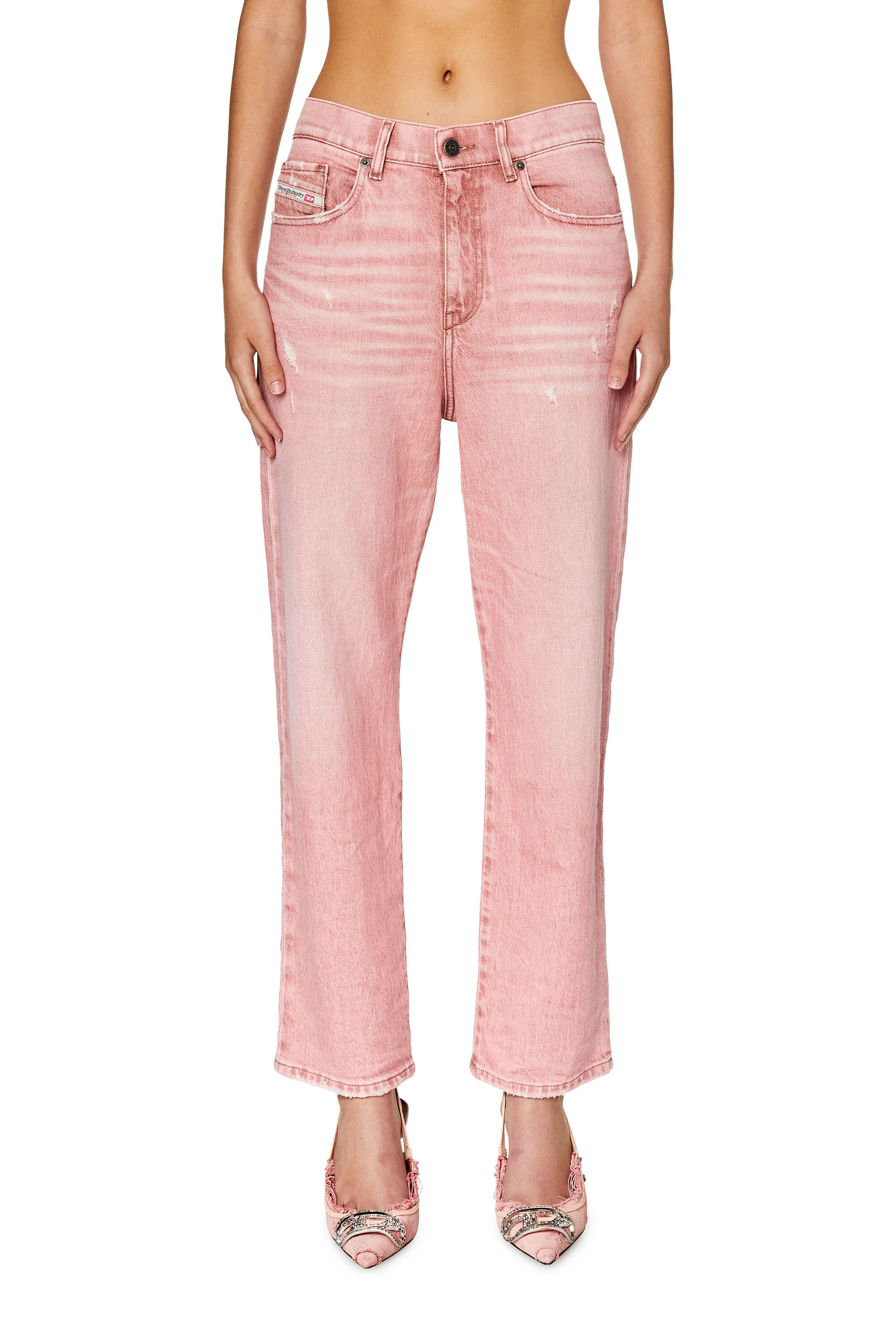 Diesel - Woman's Boyfriend Jeans 2016 D-Air 09G52, Pink - 3