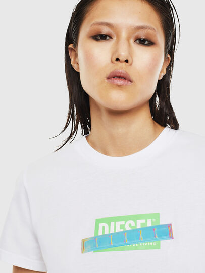 T-SILY-S2, White Diesel - T-SILY-S2, White - T-Shirts - Image 3