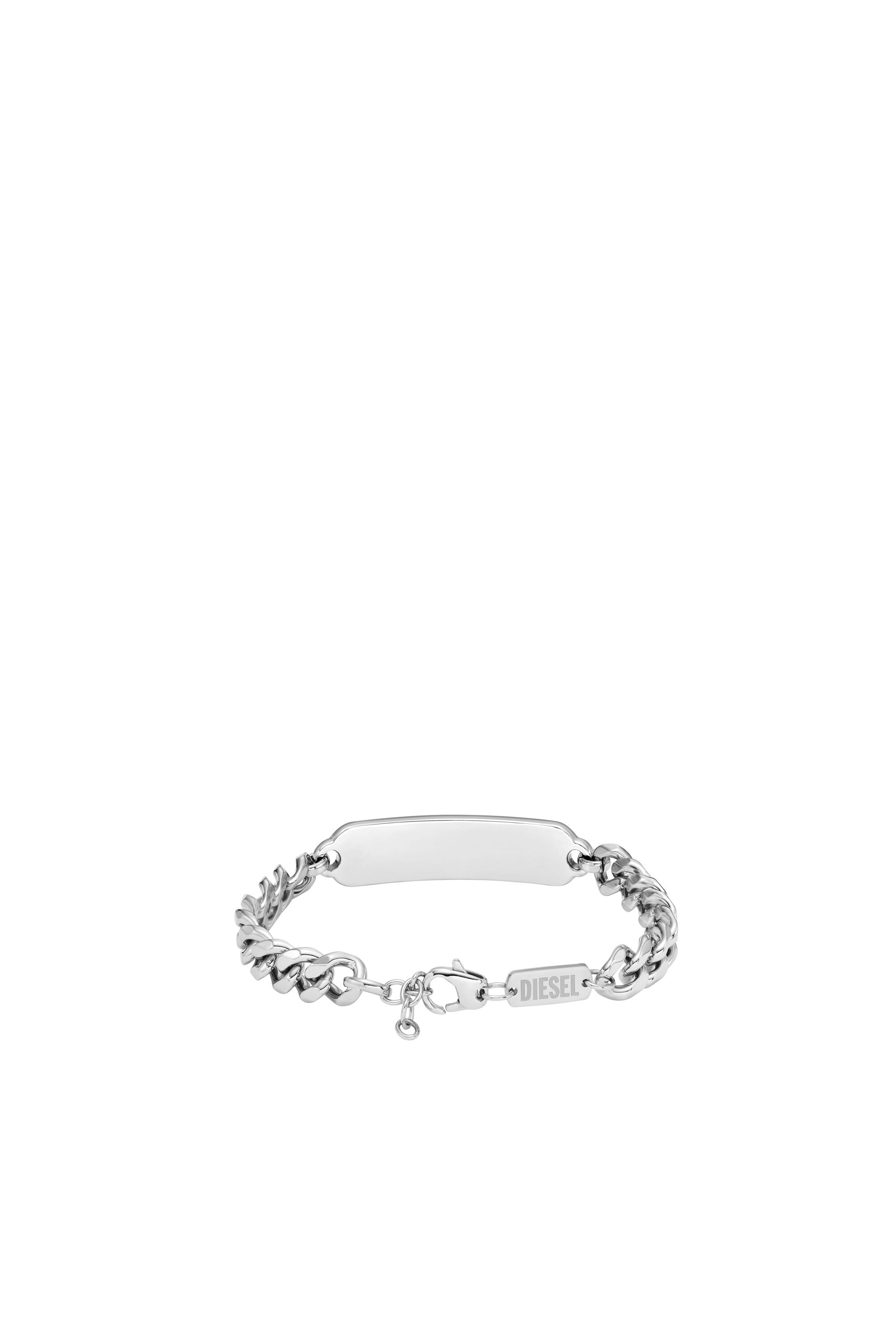 Diesel - DX1405, Pulsera de identificación de acero inoxidable Unisex in Plateado - 2