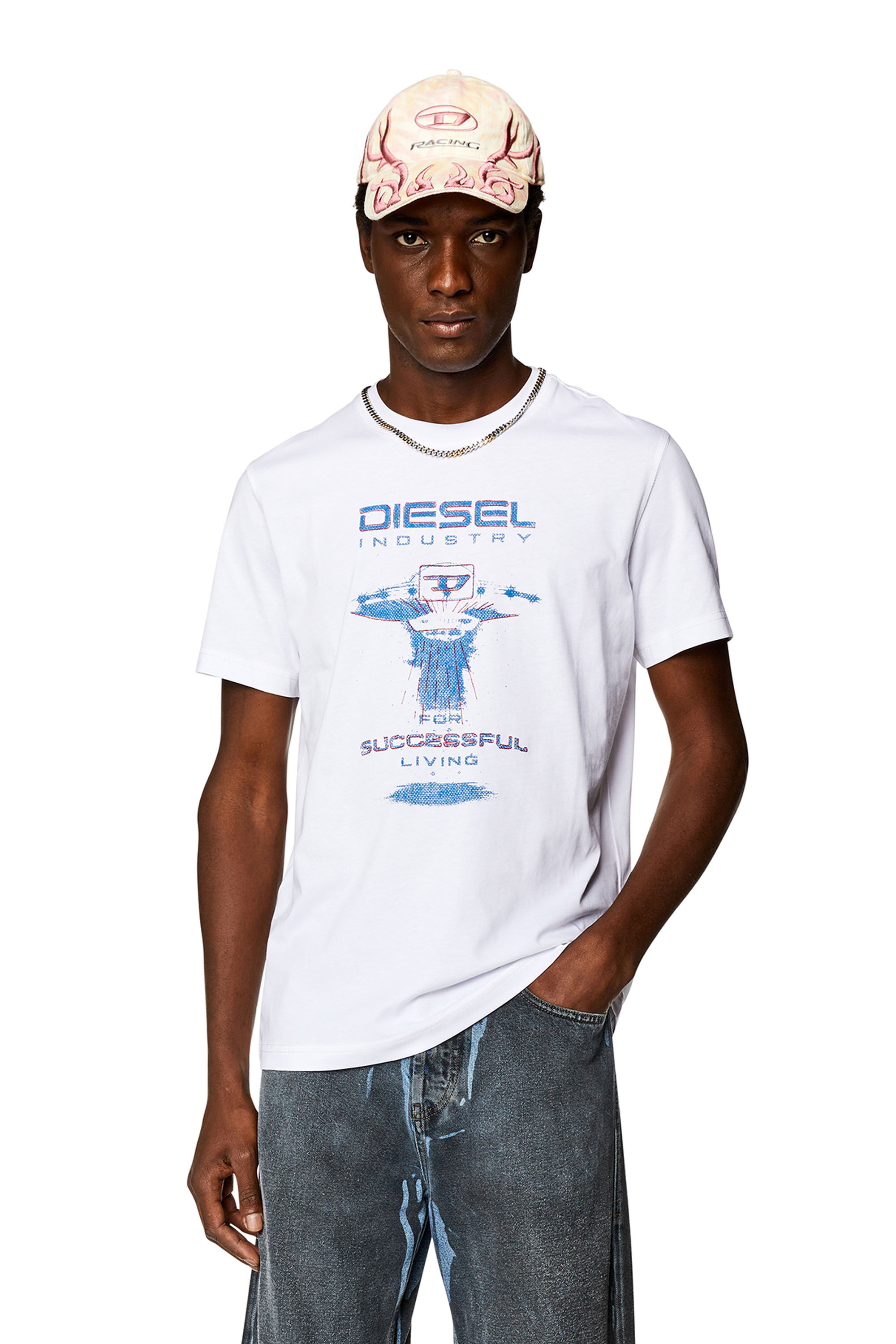 Diesel - T-DIEGOR-K69, White - Image 3