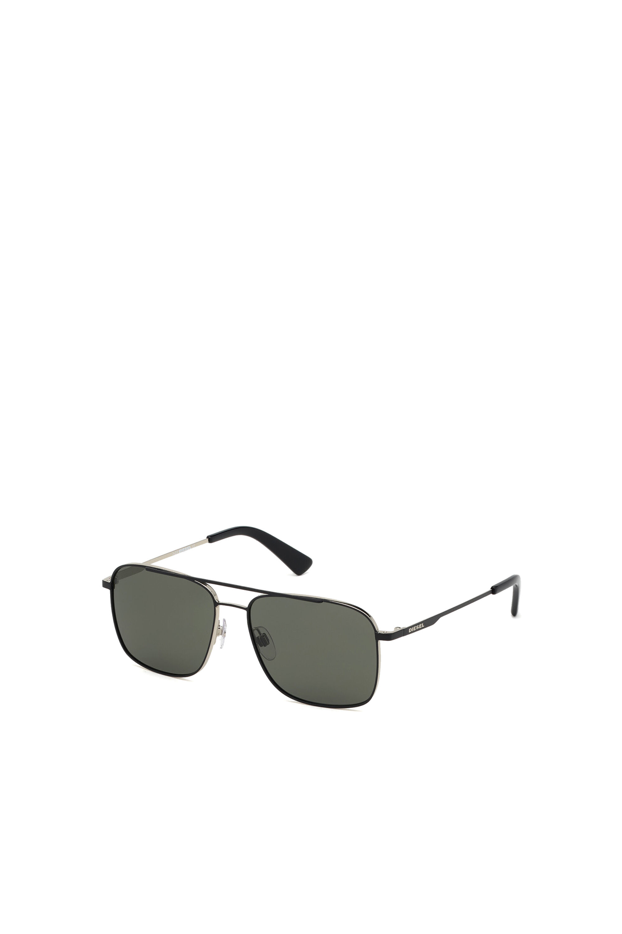 DL0295 Hombre Gafas de sol de estilo aviador en metal Diesel