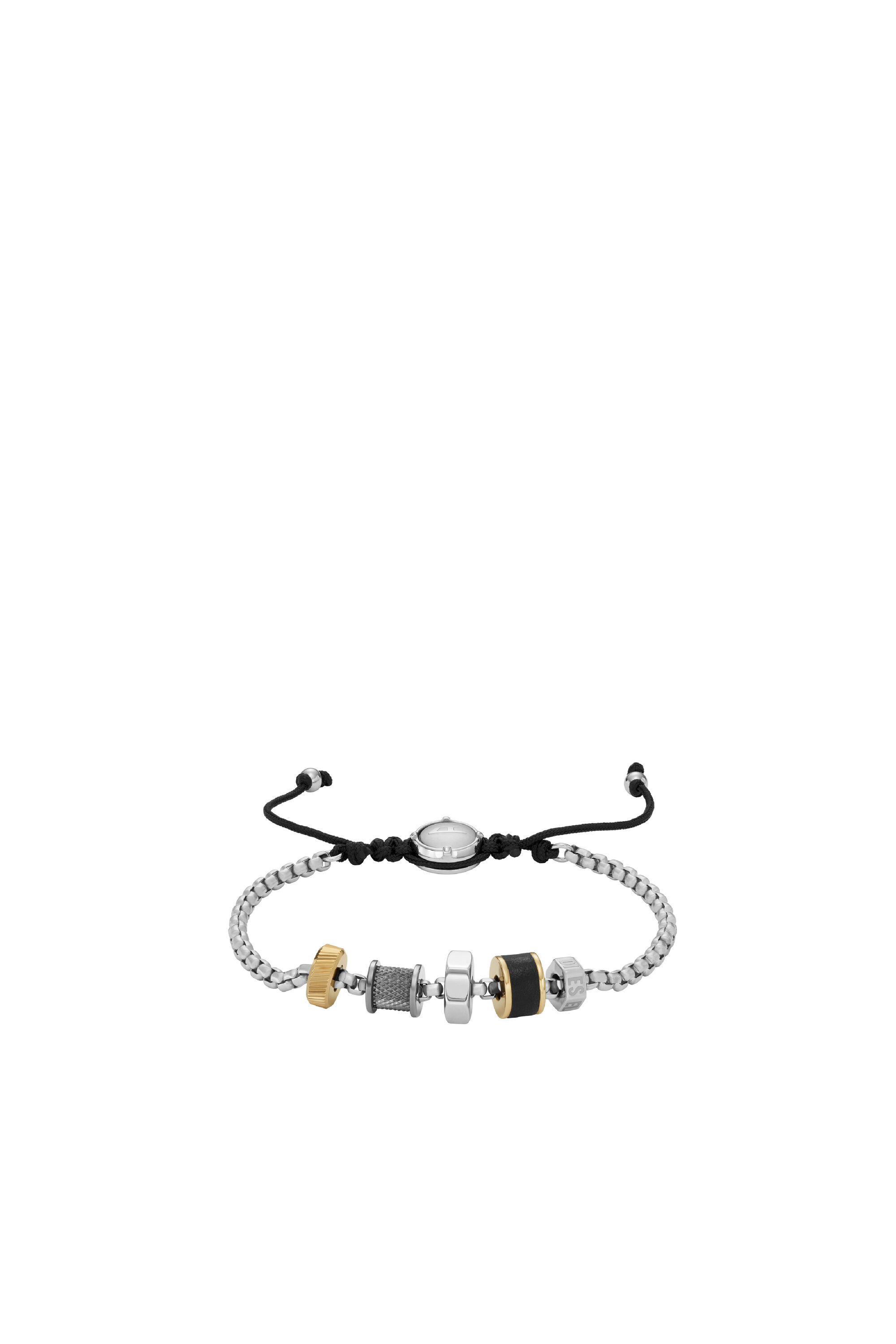 Diesel - DX1392, Pulsera de cadena de acero inoxidable Hombre in Plateado - 1