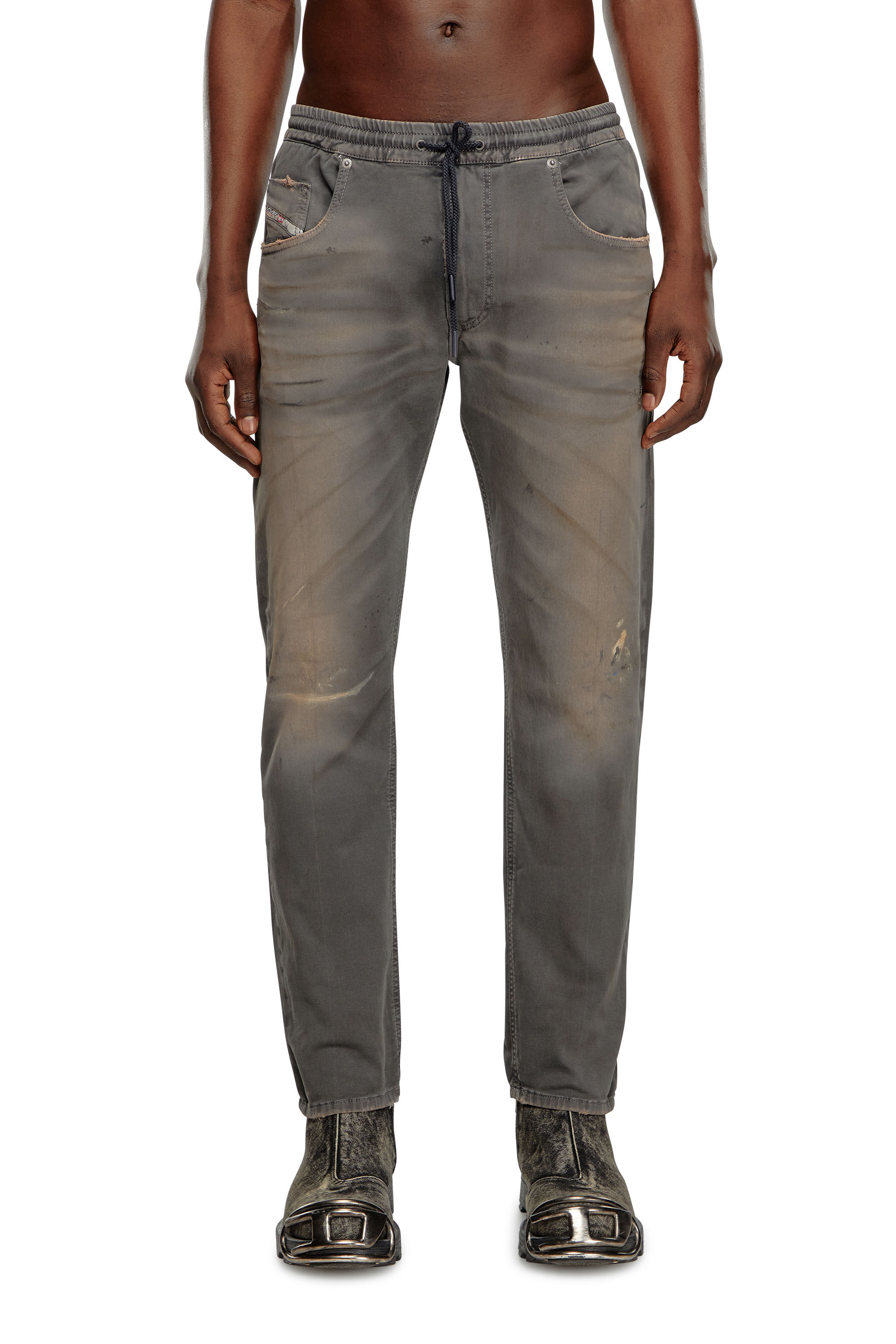 Men's Regular Jeans | Dark grey | Diesel 2030 D-Krooley