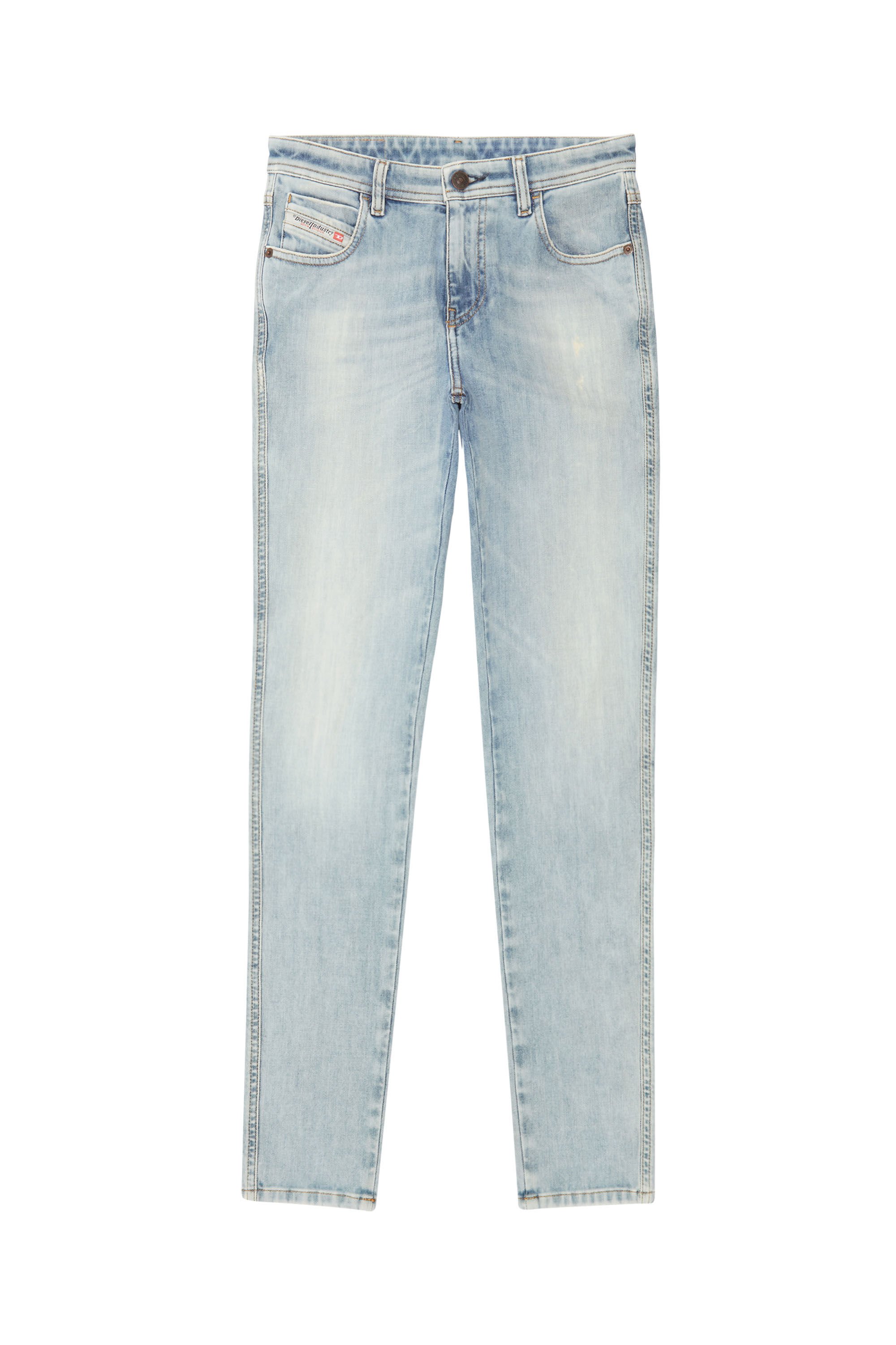 Diesel - 2015 BABHILA 09B68 Skinny Jeans, Azul Claro - Image 2