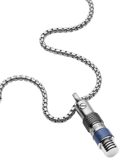 DX1223, Silver Diesel - DX1223, Silver - Necklaces - Image 1