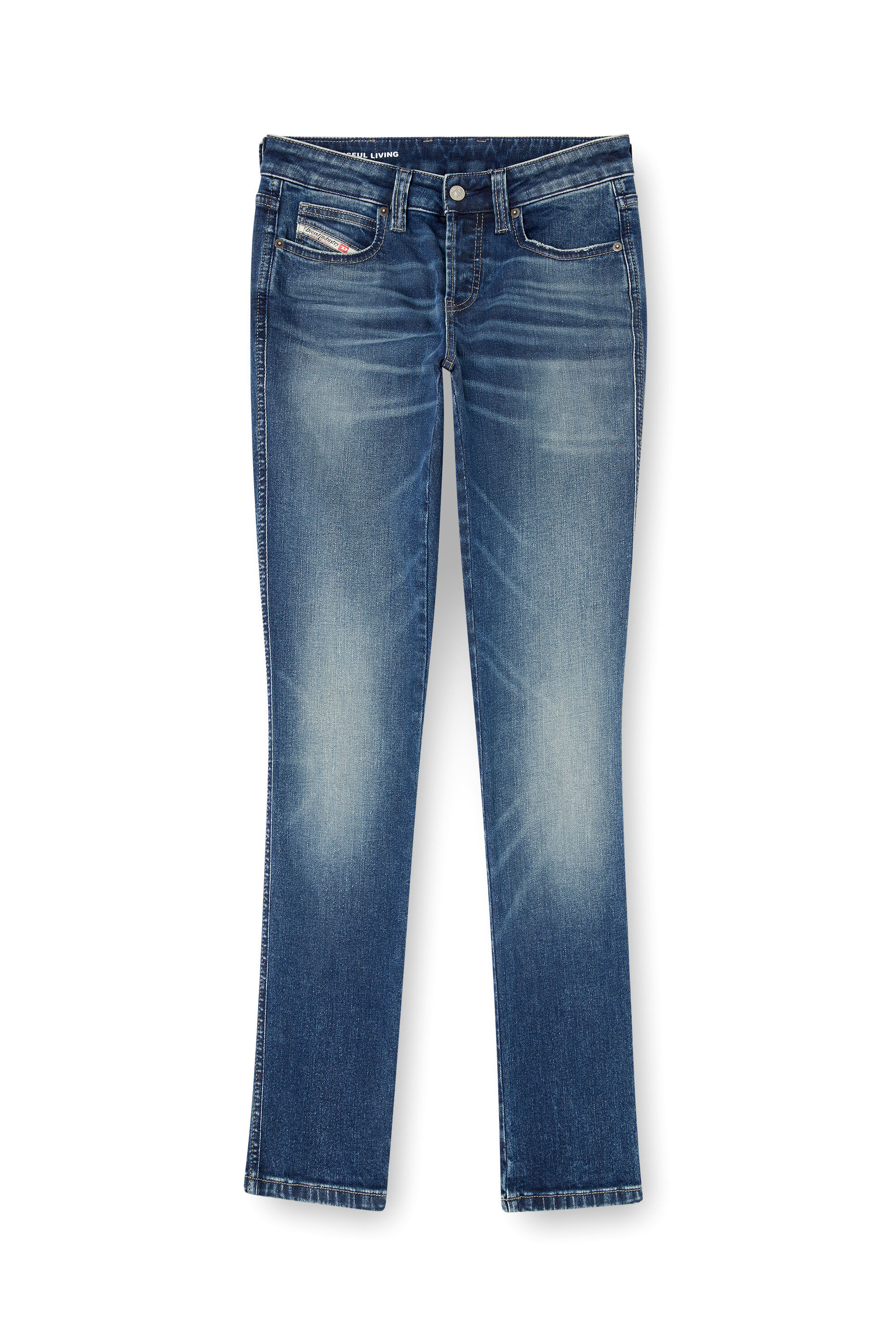 Diesel - Slim Jeans 1992 D-Jiann 0DBEE Mujer, Azul medio - 2