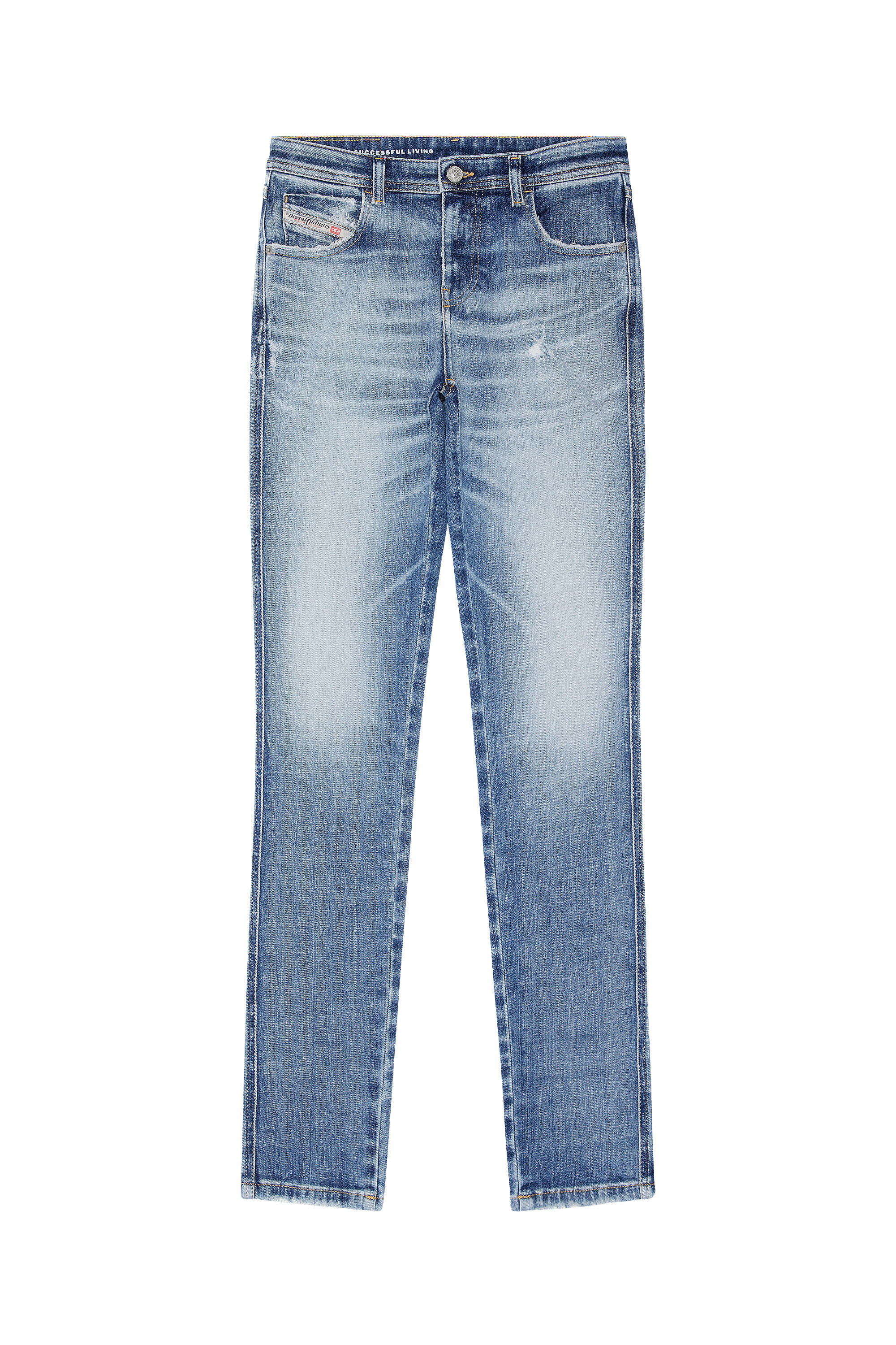 ★DIESEL★ 2015 Babhilla Denim Pants Blue A0360409C0101 Diesel jeansy 2015 BABHILA damskie kolor granatowy | Answear.com