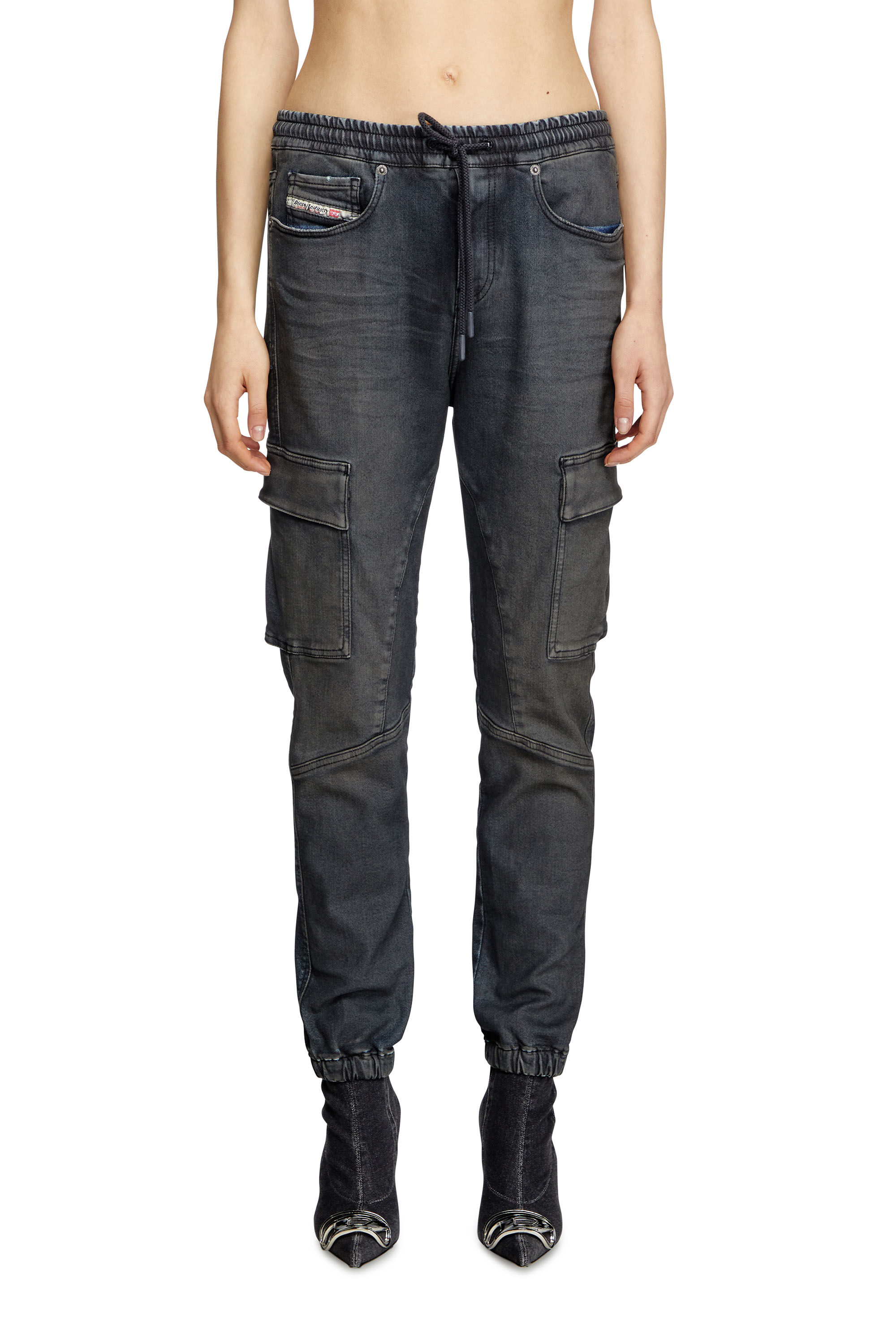 Diesel - Regular 2051 D-Ursy Joggjeans® 09L13 Mujer, Azul Oscuro - 3
