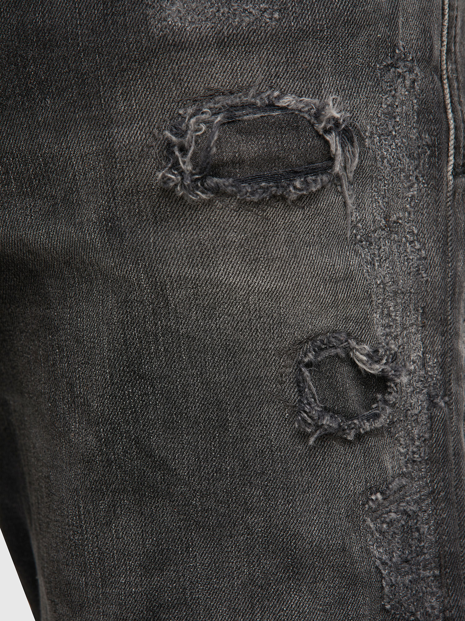 D-Strukt Slim Jeans 069RC: Dark Blue Wash, Treated, Stretch Fabric
