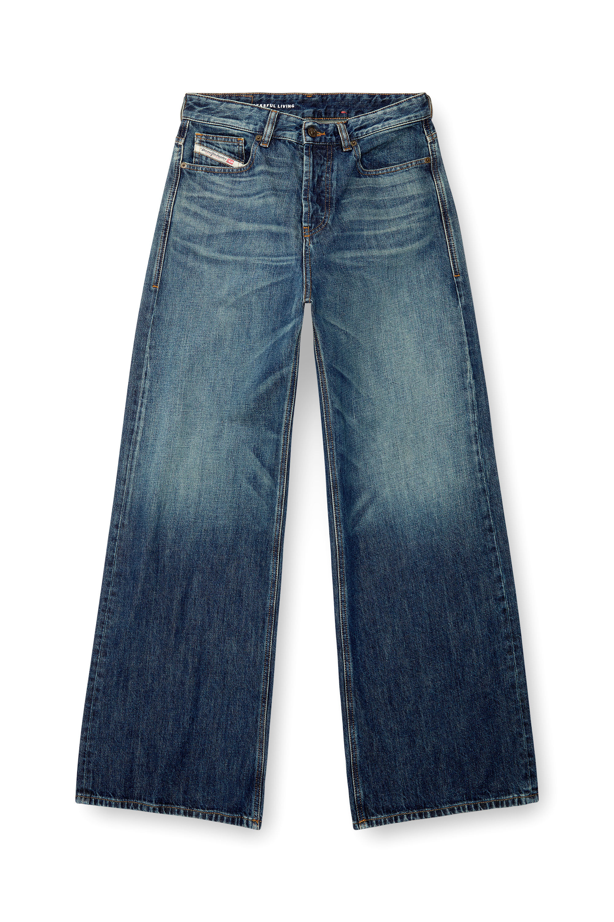 好きに | blue Dark | Jeans Relaxed Women's Diesel D-Sire 1996 パンツ