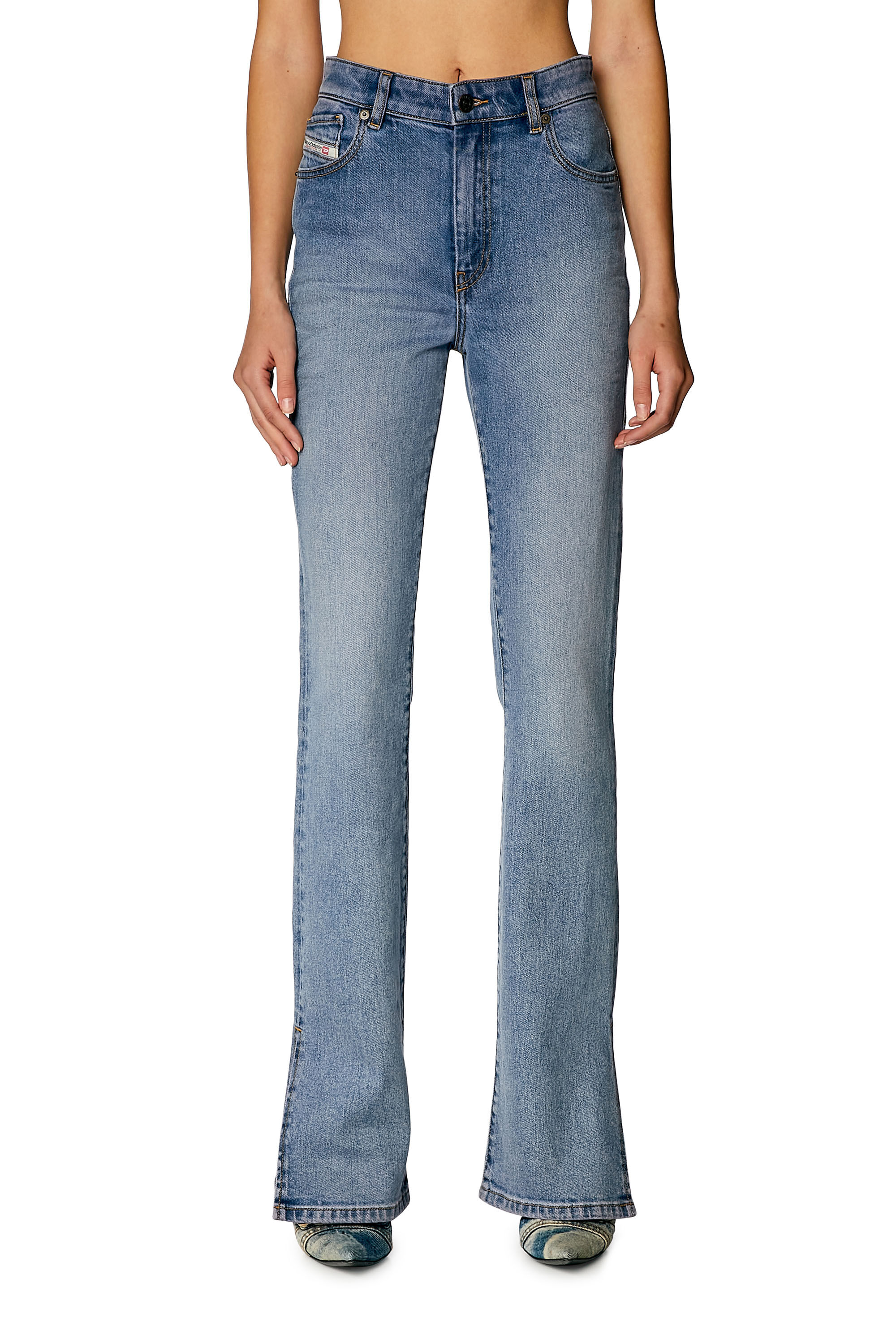 Women s Bootcut Jeans Light Blue Diesel 2003 D Escription