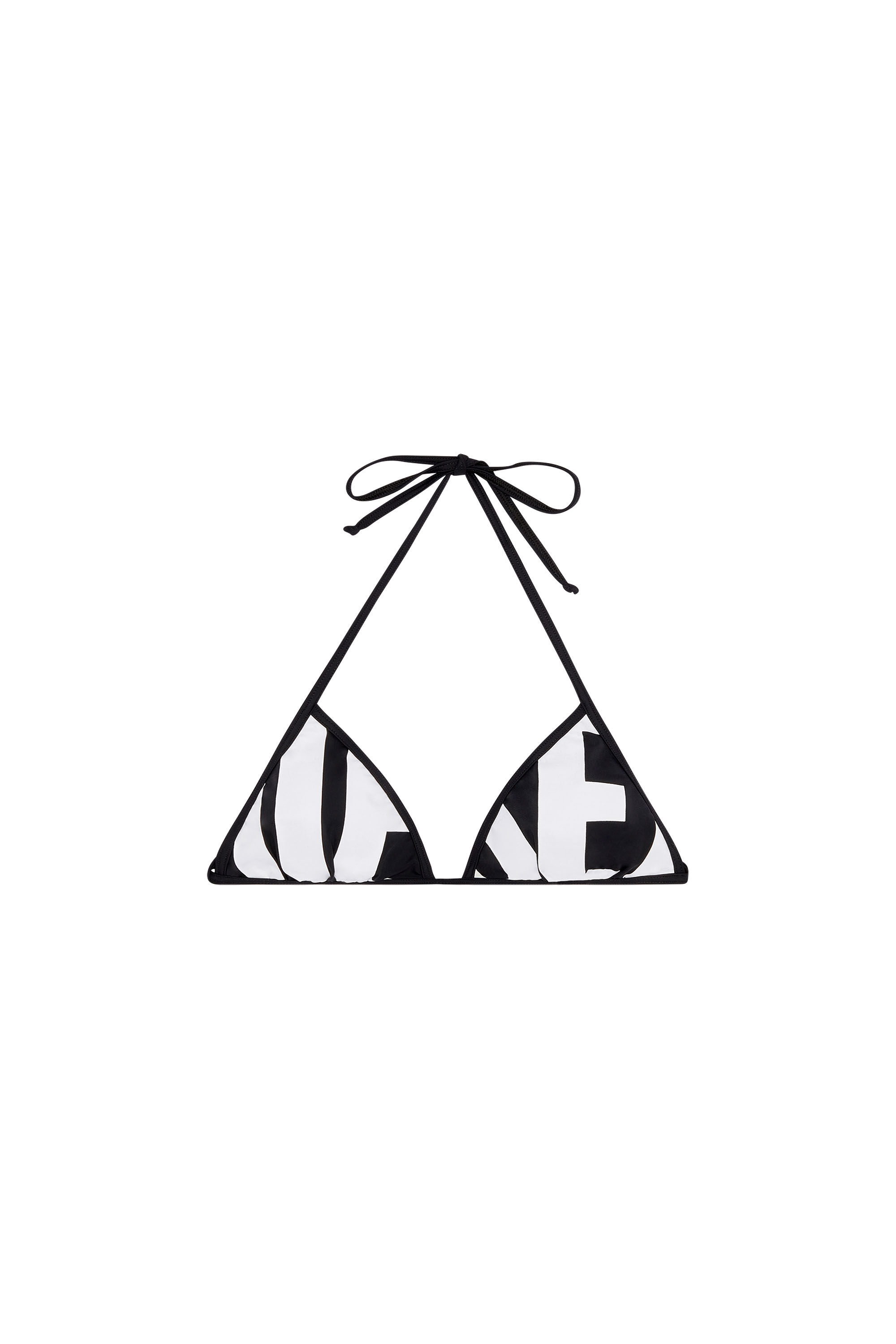 Diesel - BFB-SEES-A, Sujetador de bikini con logotipo Diesel recortado Mujer in Multicolor - 4