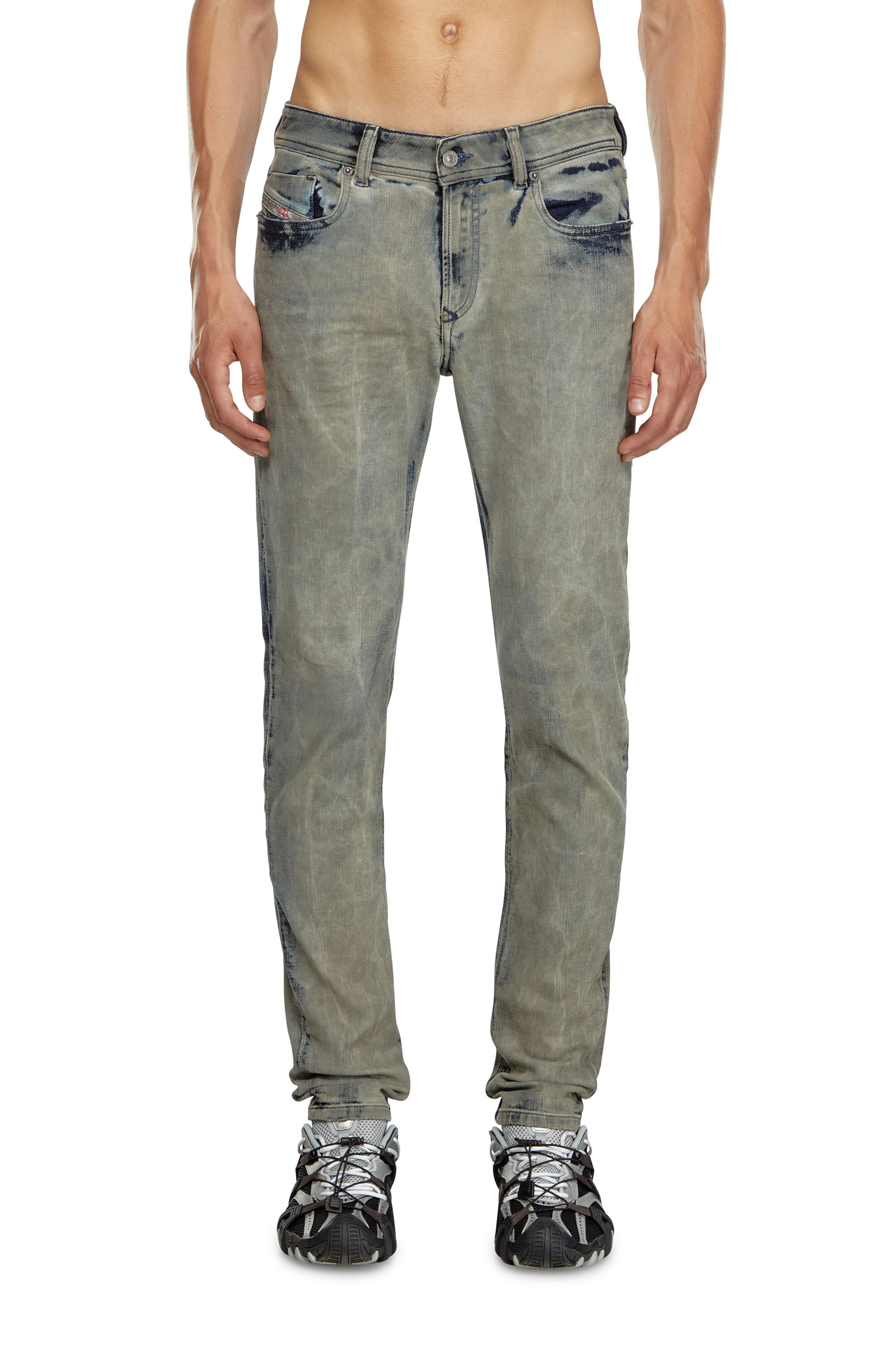 Diesel - Skinny Jeans 1979 Sleenker 068ND Hombre, Azul Oscuro - 3