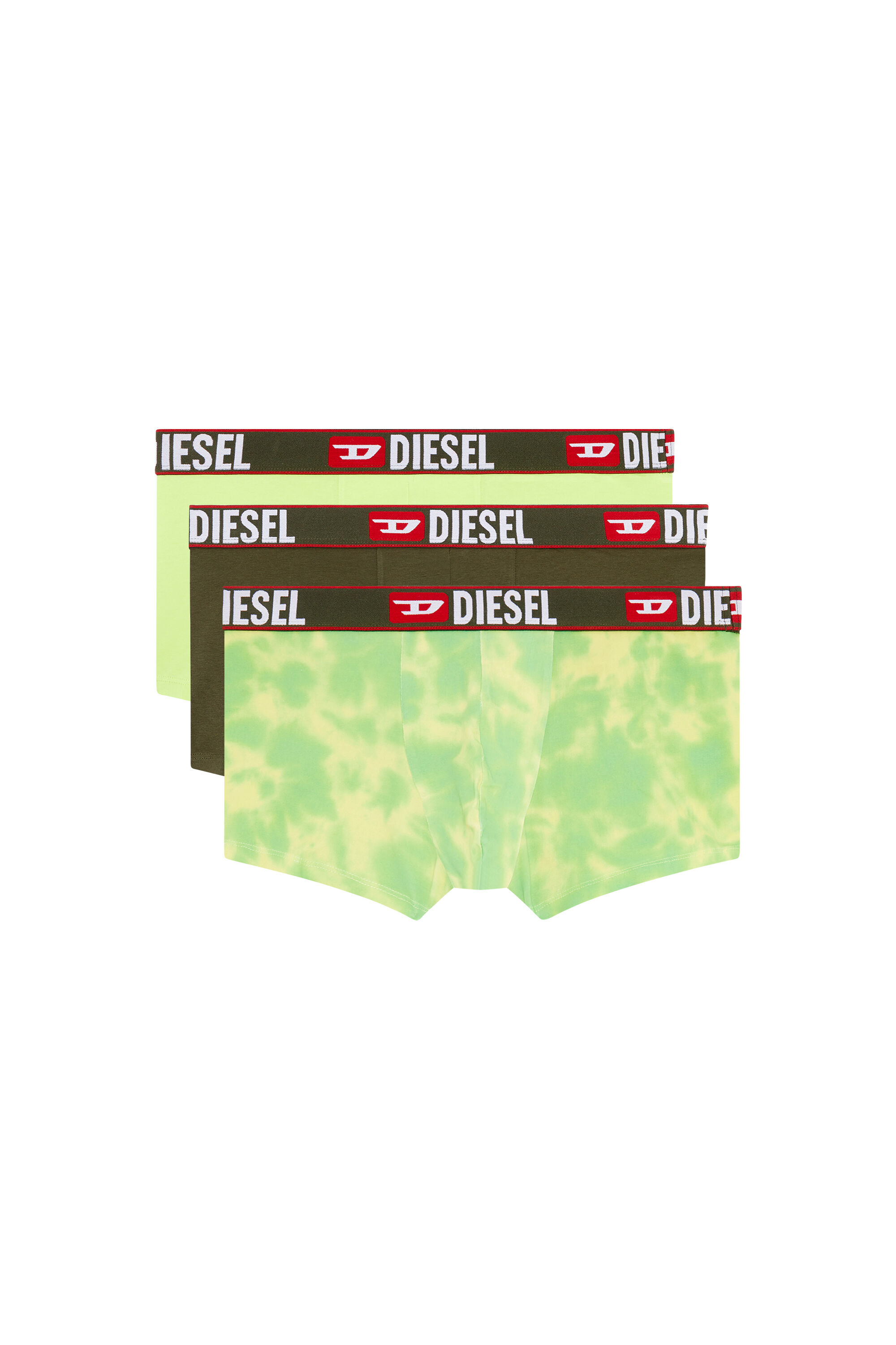 Men's Three-pack boxer briefs plain and tie-dye | Multicolor