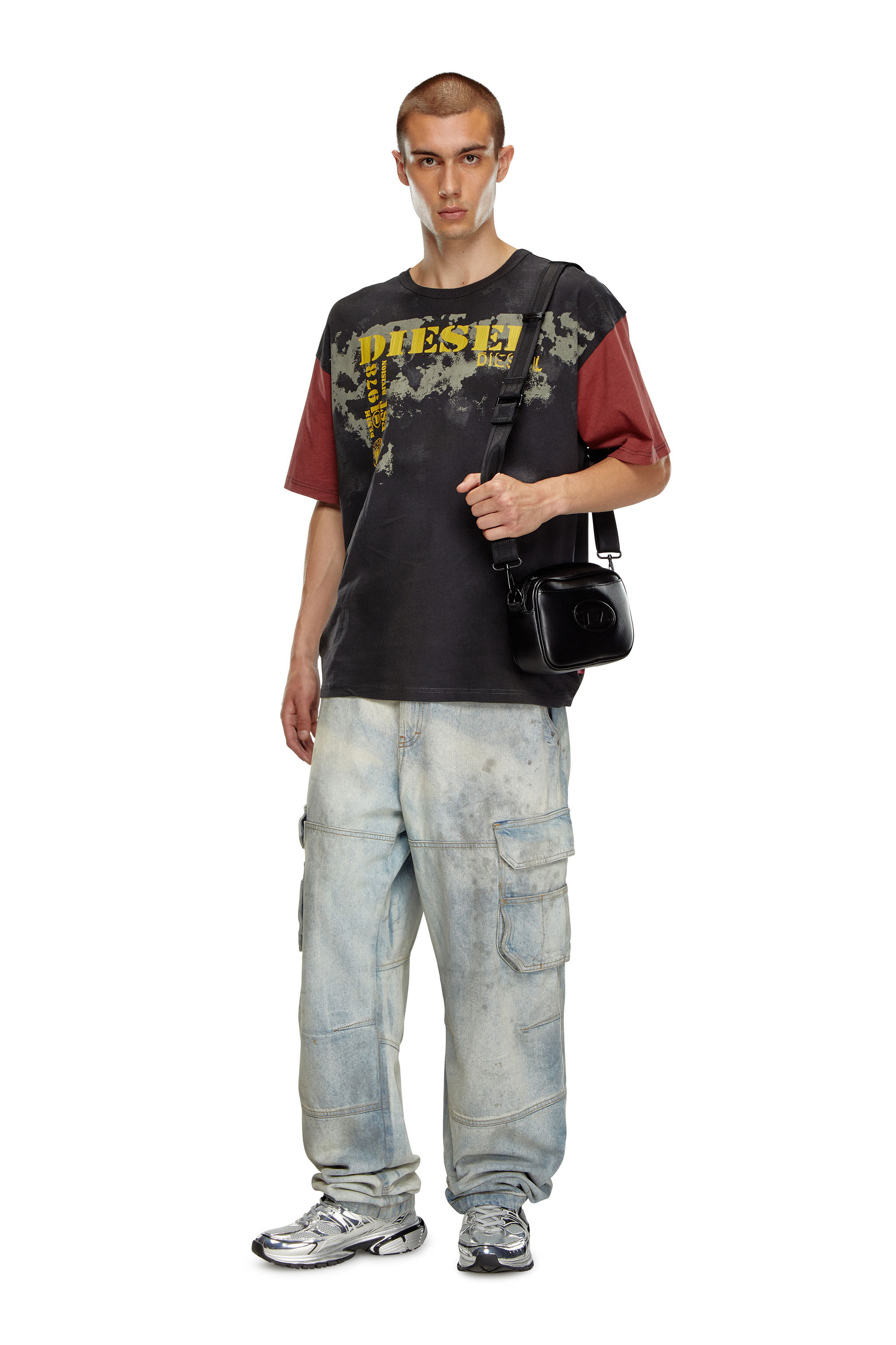 【新品未使用】diesel Holi-D ジップ メッセンジャーバッグ