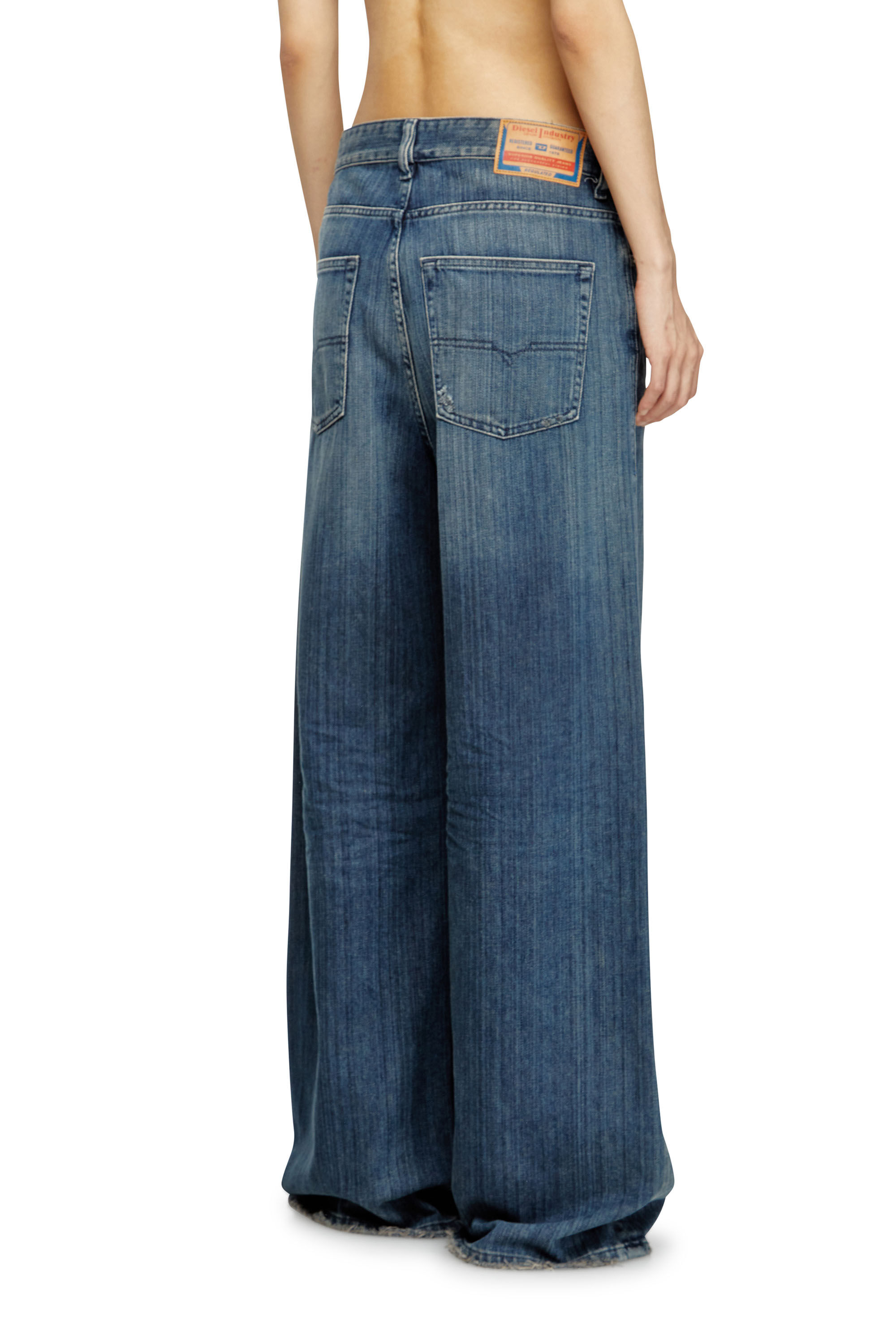 Women's Relaxed Jeans | Dark Blue | Diesel 1996 D-Sire