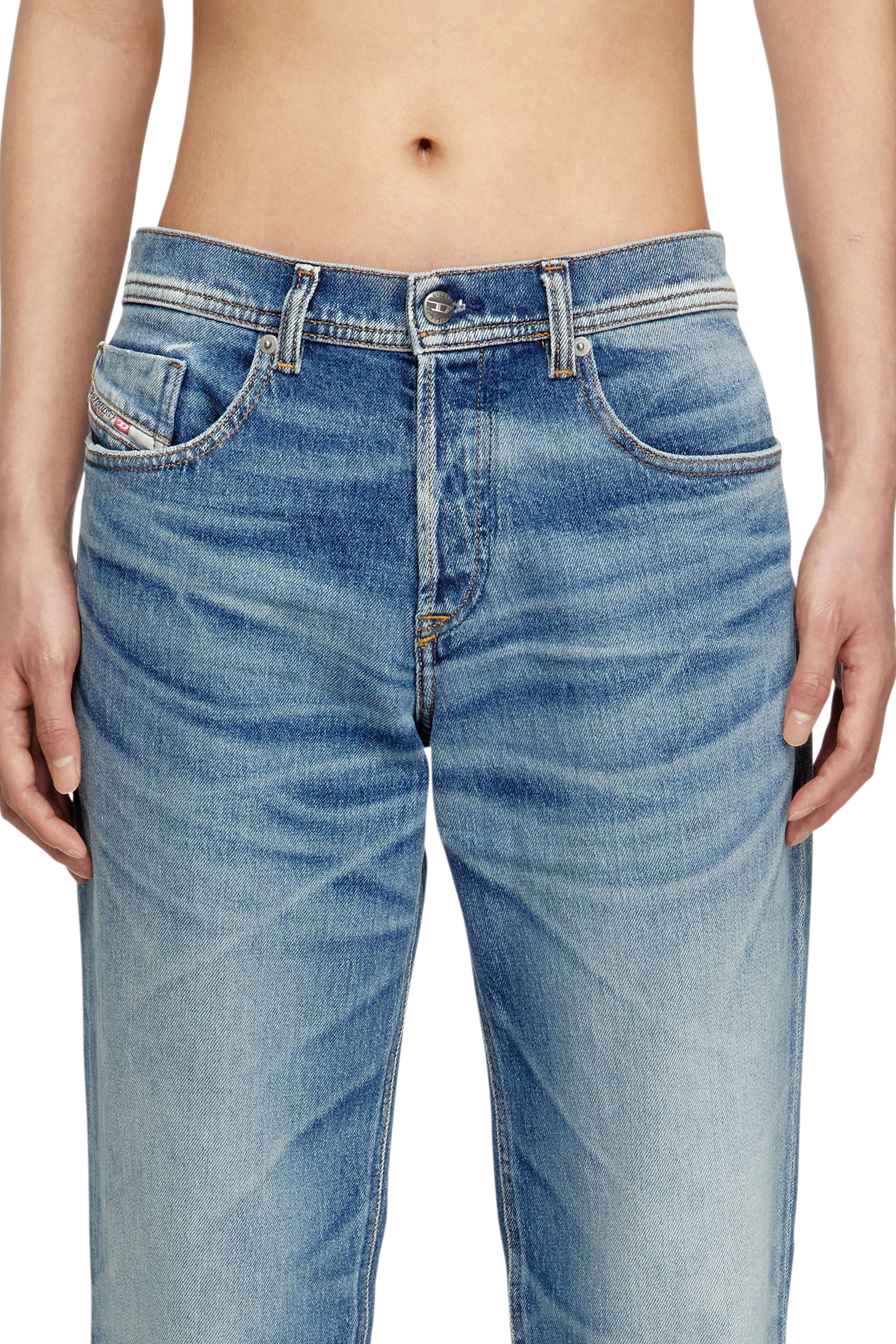 Diesel - Regular Jeans 2023 D-Finitive 09M12 Hombre, Azul medio - 5