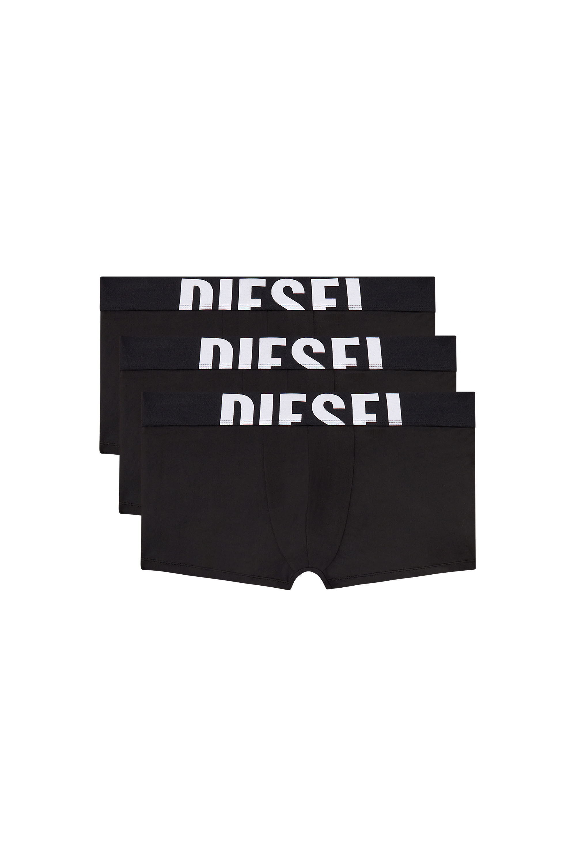 Diesel - DAMIEN-D-POP-3PACK-55, Paquete de tres bóxers ajustados de microfibra Hombre in Negro - 4