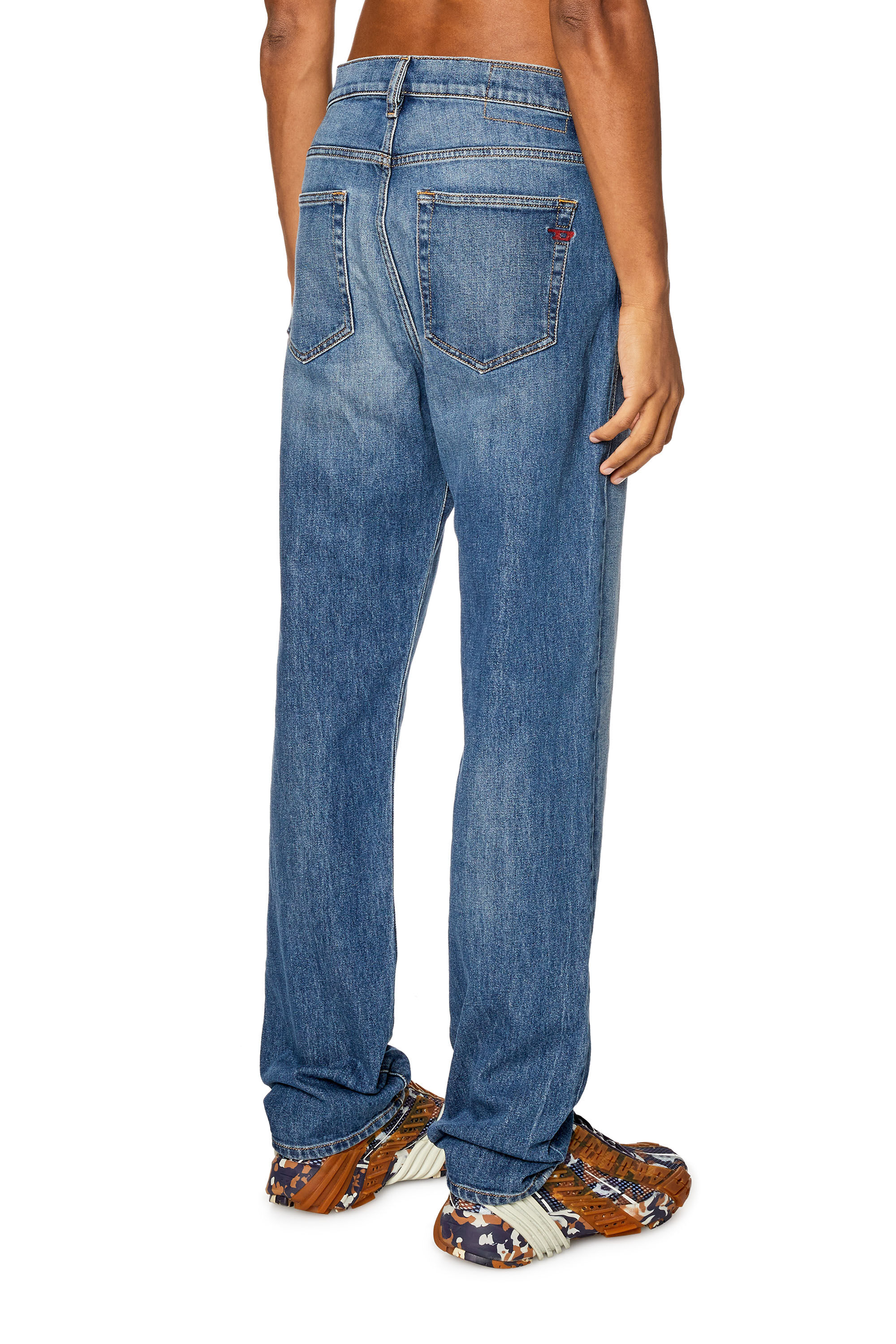 Men's Straight Jeans | Medium blue | Diesel 2020 D-Viker Men's Straight Jeans | Medium blue | Diesel 2020 D-Viker