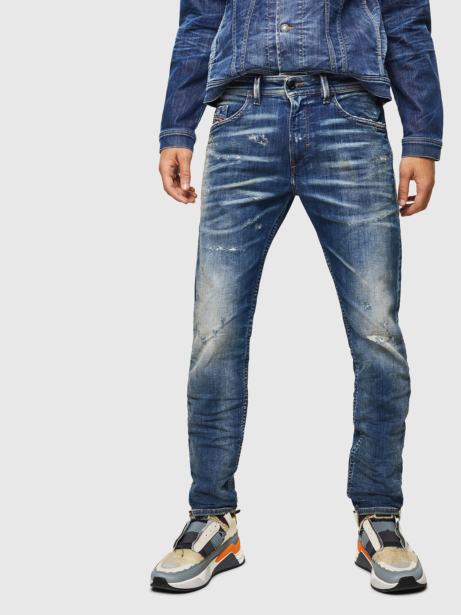 blue jogg jeans