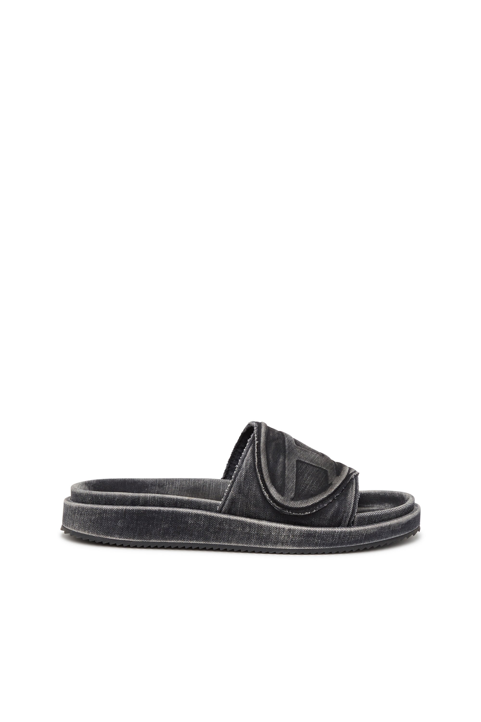 Diesel - SA-SLIDE D OVAL, Black - Image 1