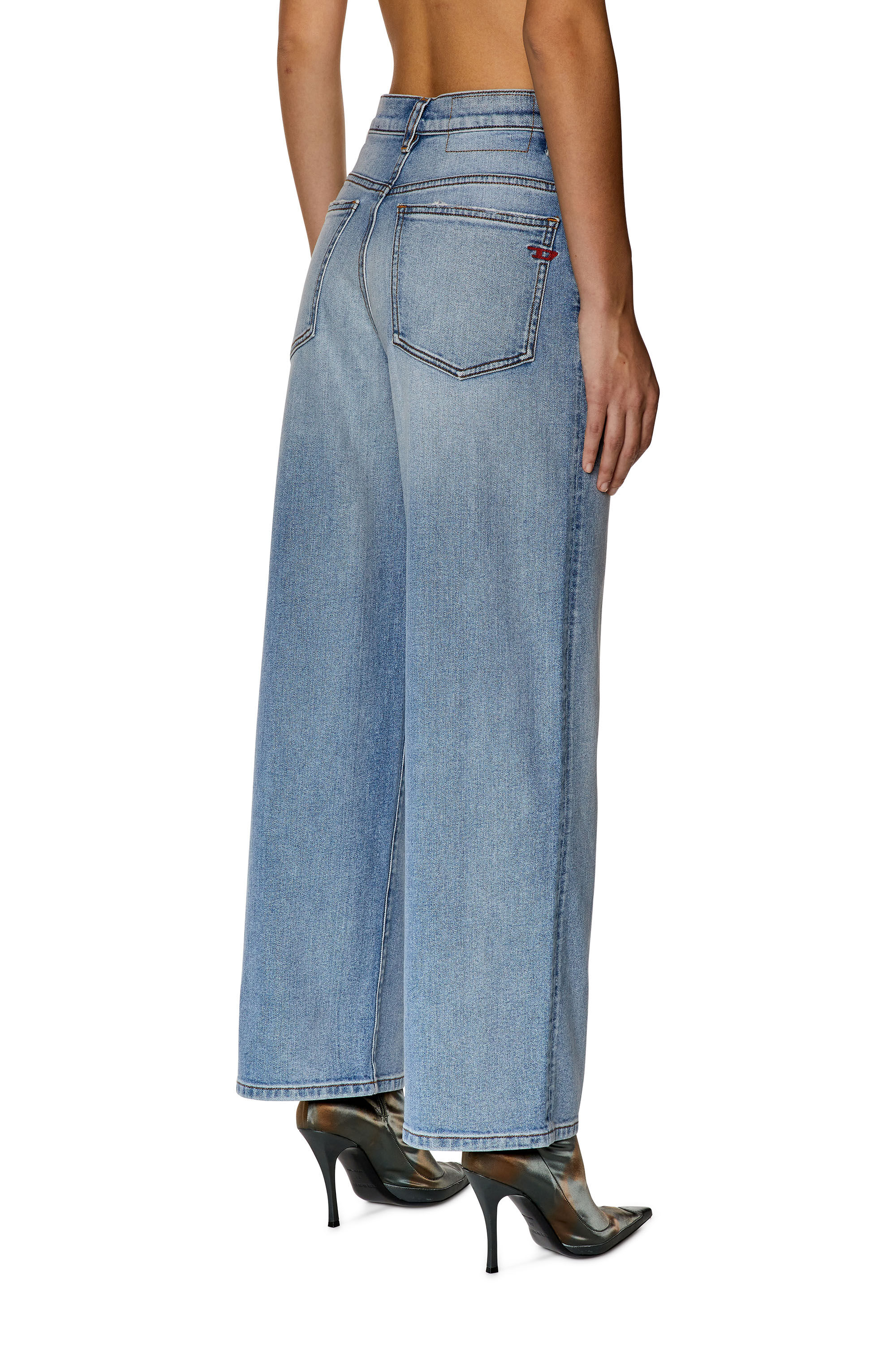 Women's Bootcut and Flare Jeans, Light blue