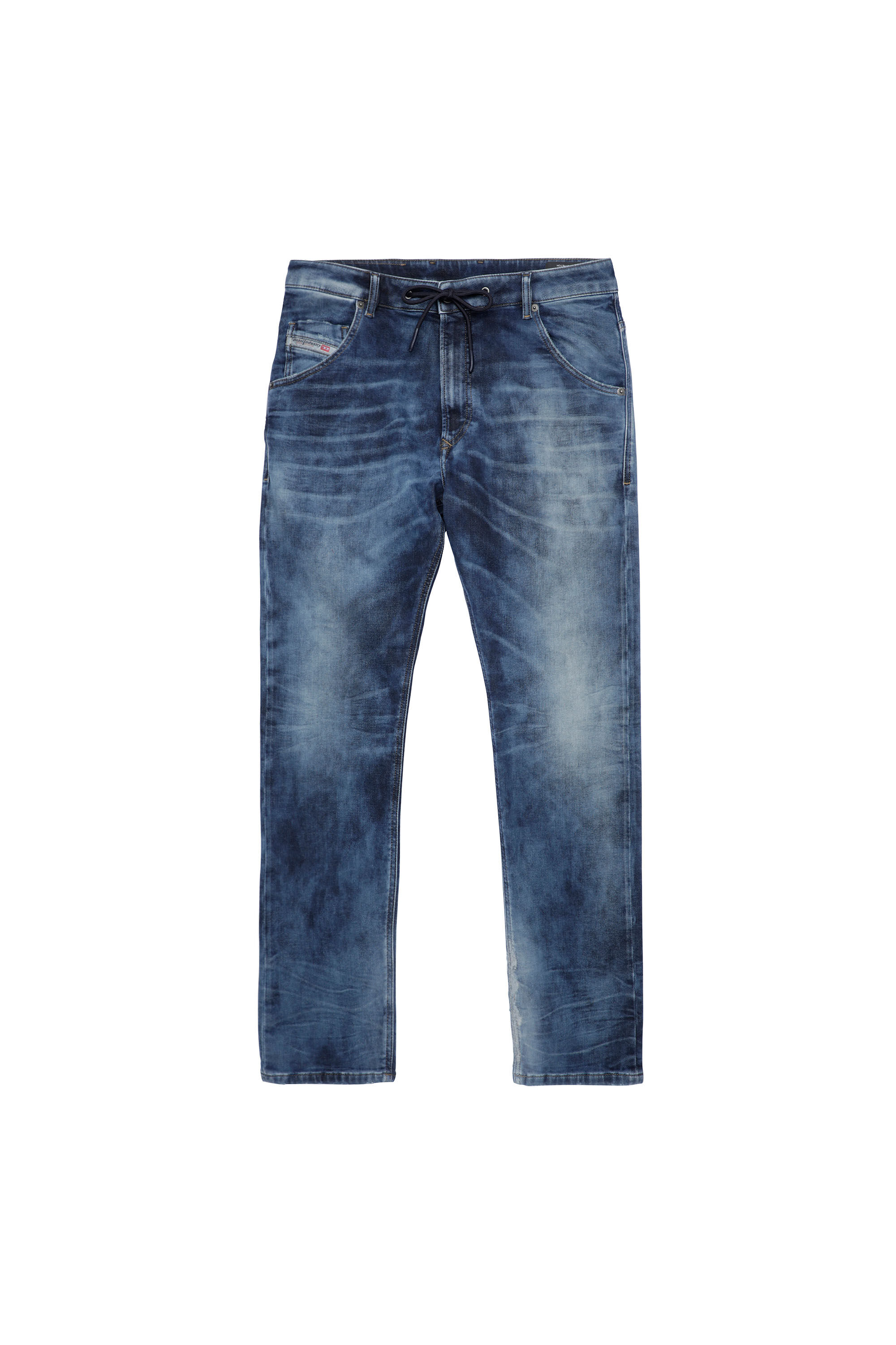 KROOLEY-Y-T: Tapered Dark blue Jeans | Diesel