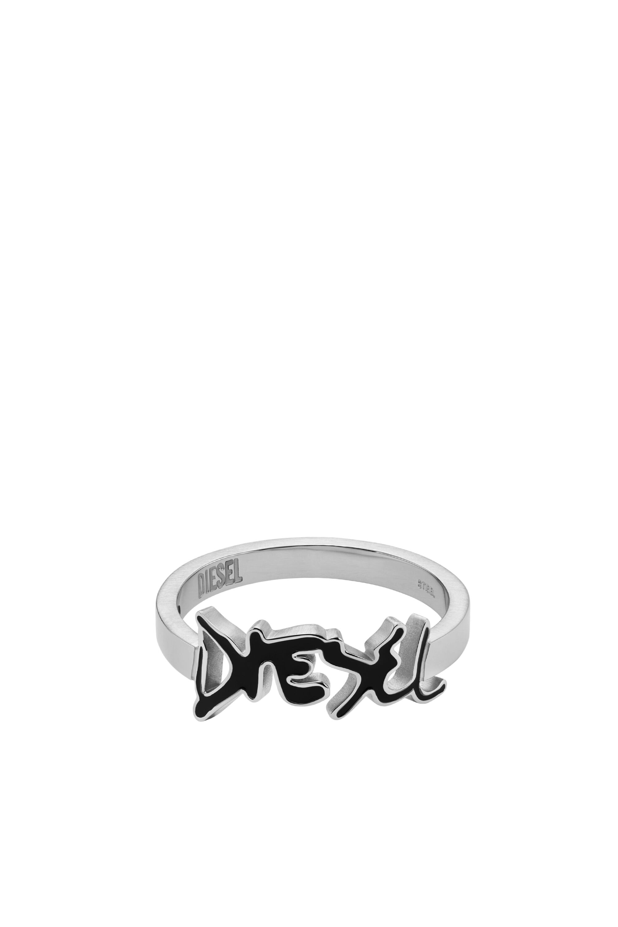 Men's Stainless steel ring | Silver | Diesel