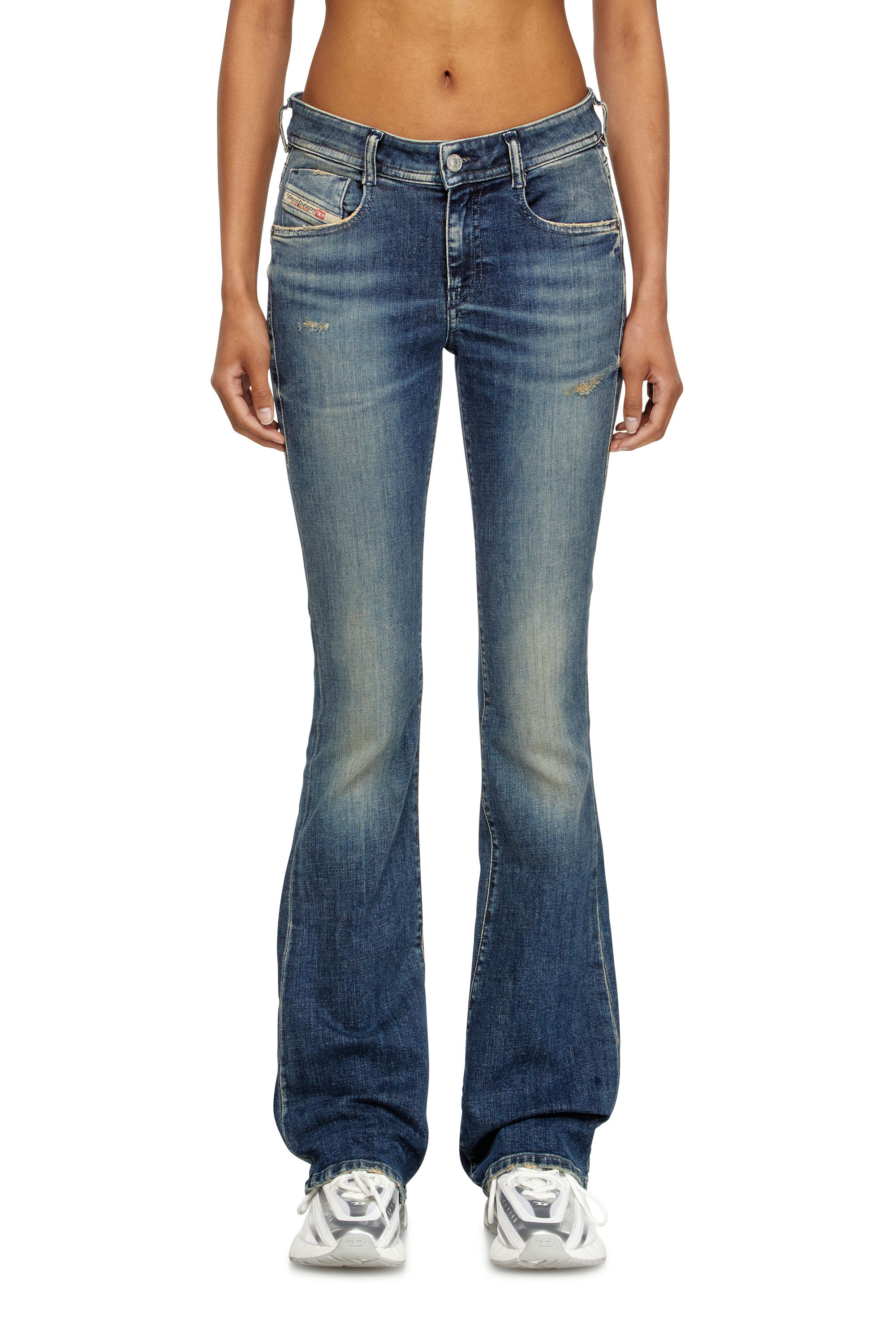 Diesel - Bootcut Jeans 1969 D-Ebbey 09L96 Mujer, Azul Oscuro - 3