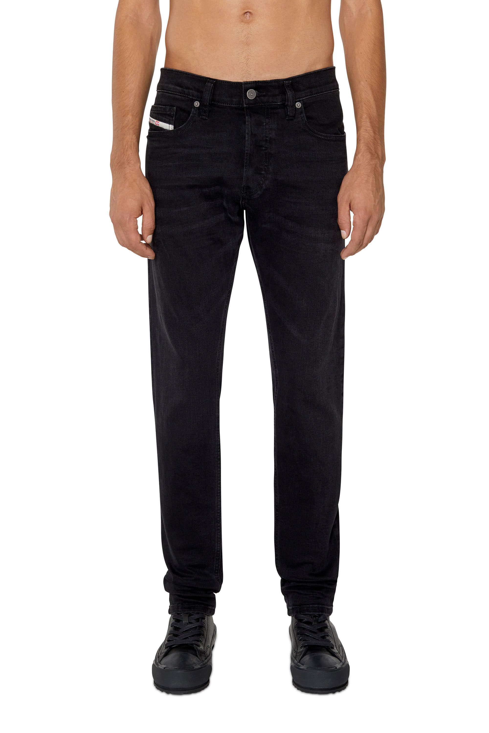 Diesel - Slim Jeans D-Luster 0IHAU, Negro/Gris oscuro - Image 3