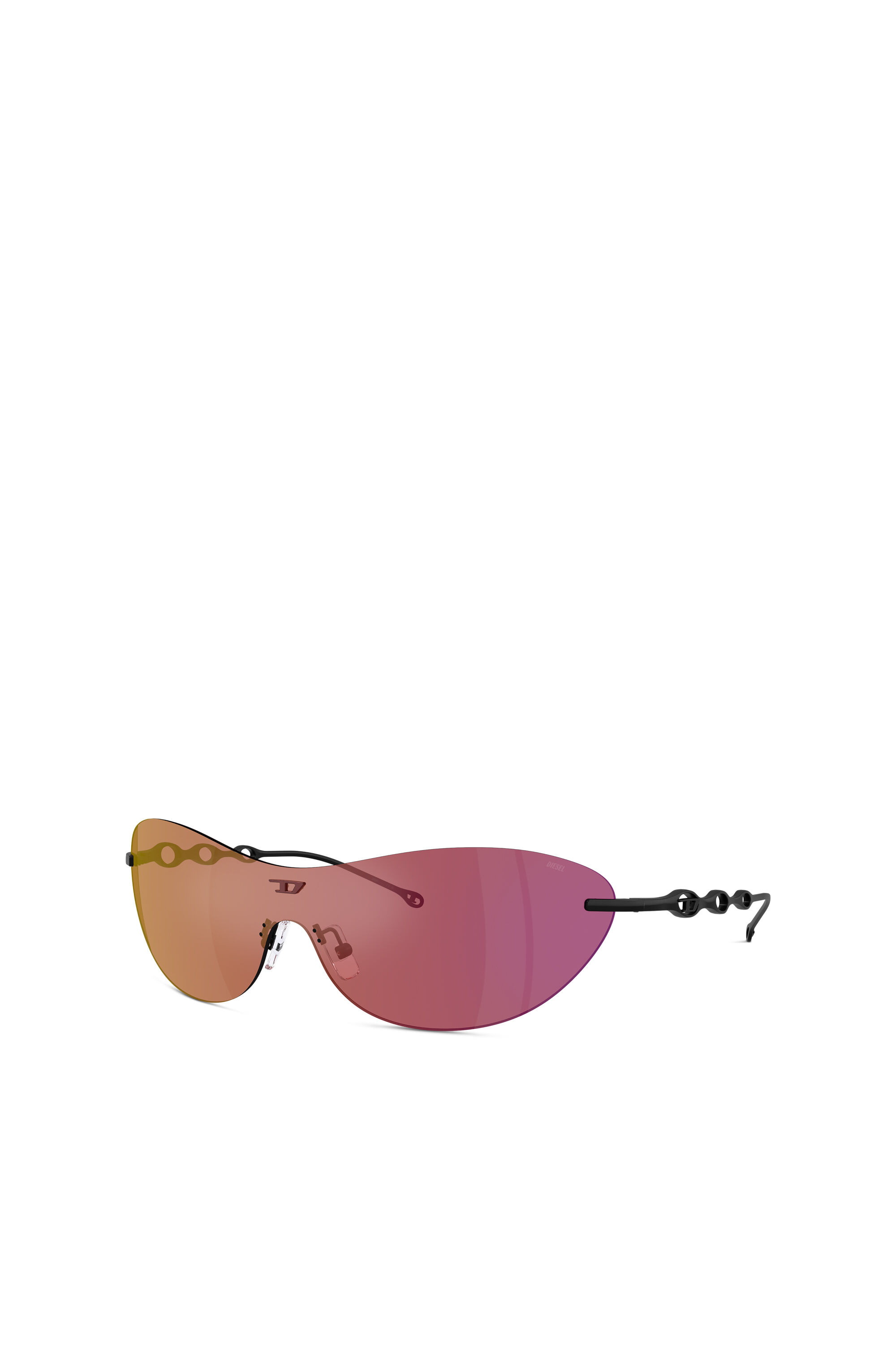 Diesel - 0DL1006, Gafas de sol ovaladas Unisex in Morado - 4