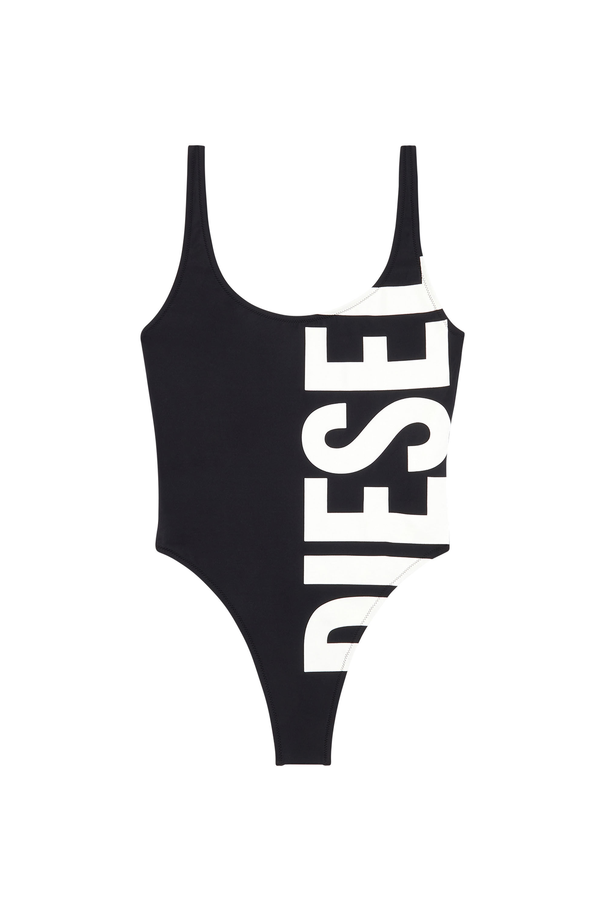 Diesel - BFSW-KYLIA, Bañador con estampado Diesel grande Mujer in Multicolor - 4