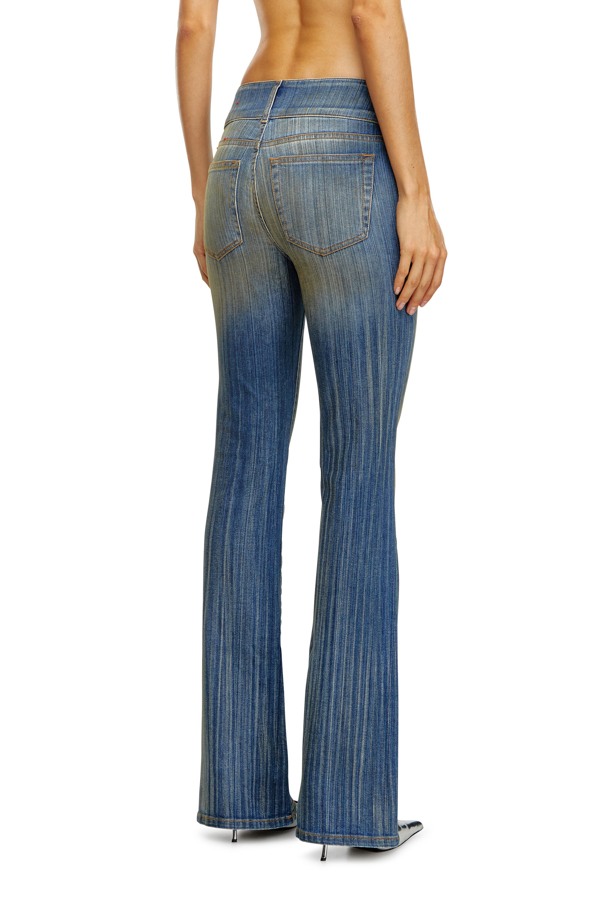Diesel Women's D-Propol-0Cbcx Bootcut Jeans - Blue