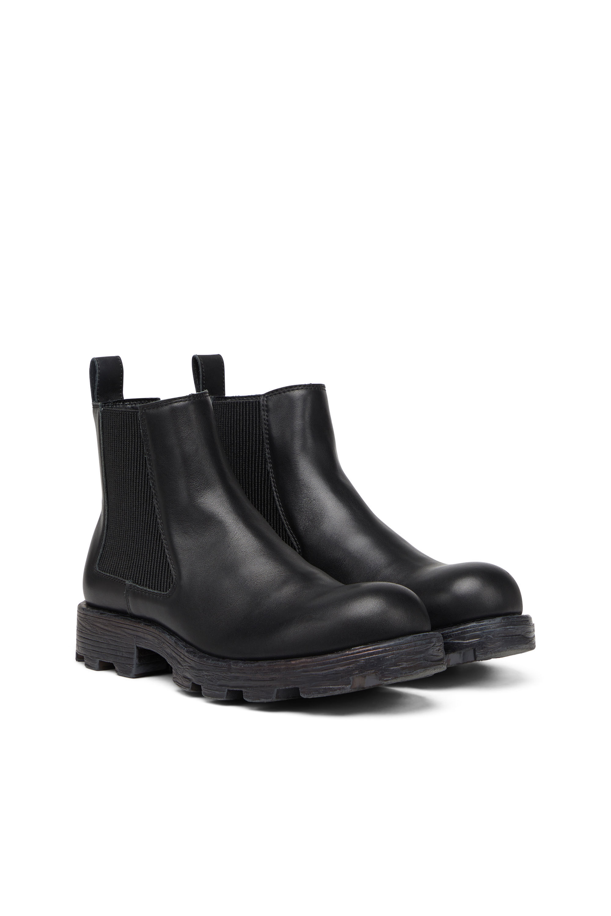 Diesel Black D Hammer Chelsea Boots