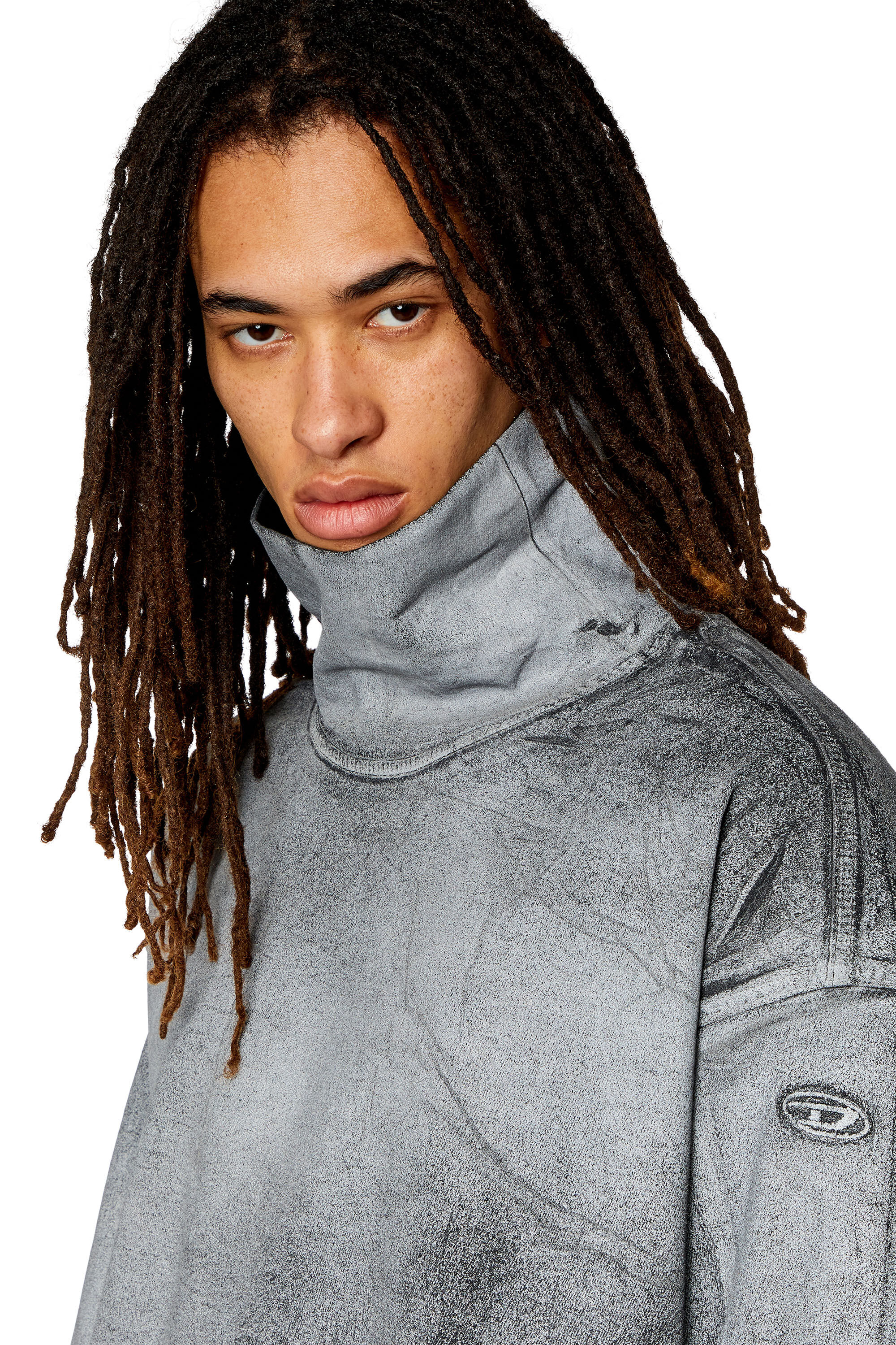 OVERSIZE CREW NECK - GREY HEATHER – Nikita Clothing