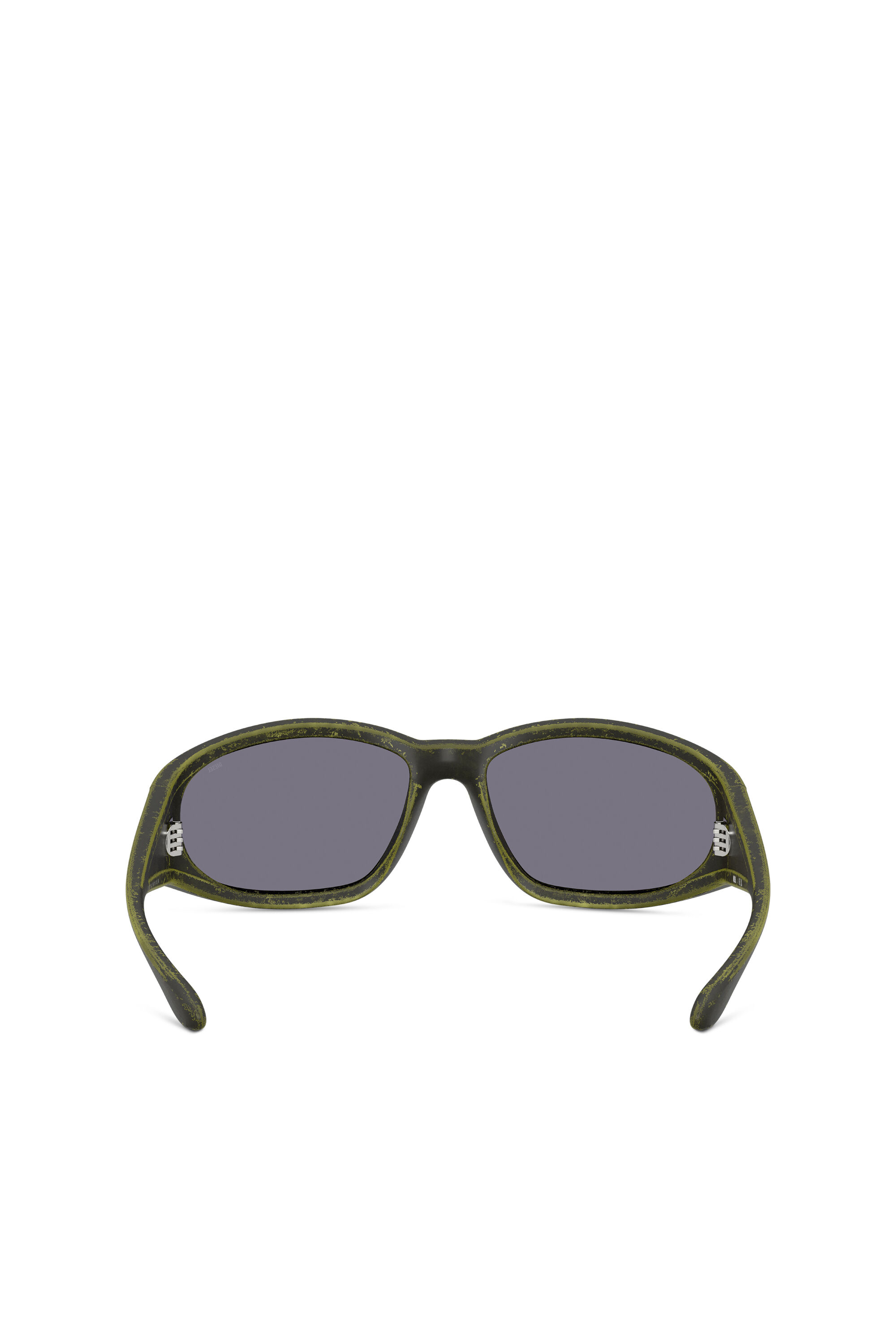 Diesel - 0DL3002, Gafas de sol rectangulares en acetato Unisex in Verde - 3