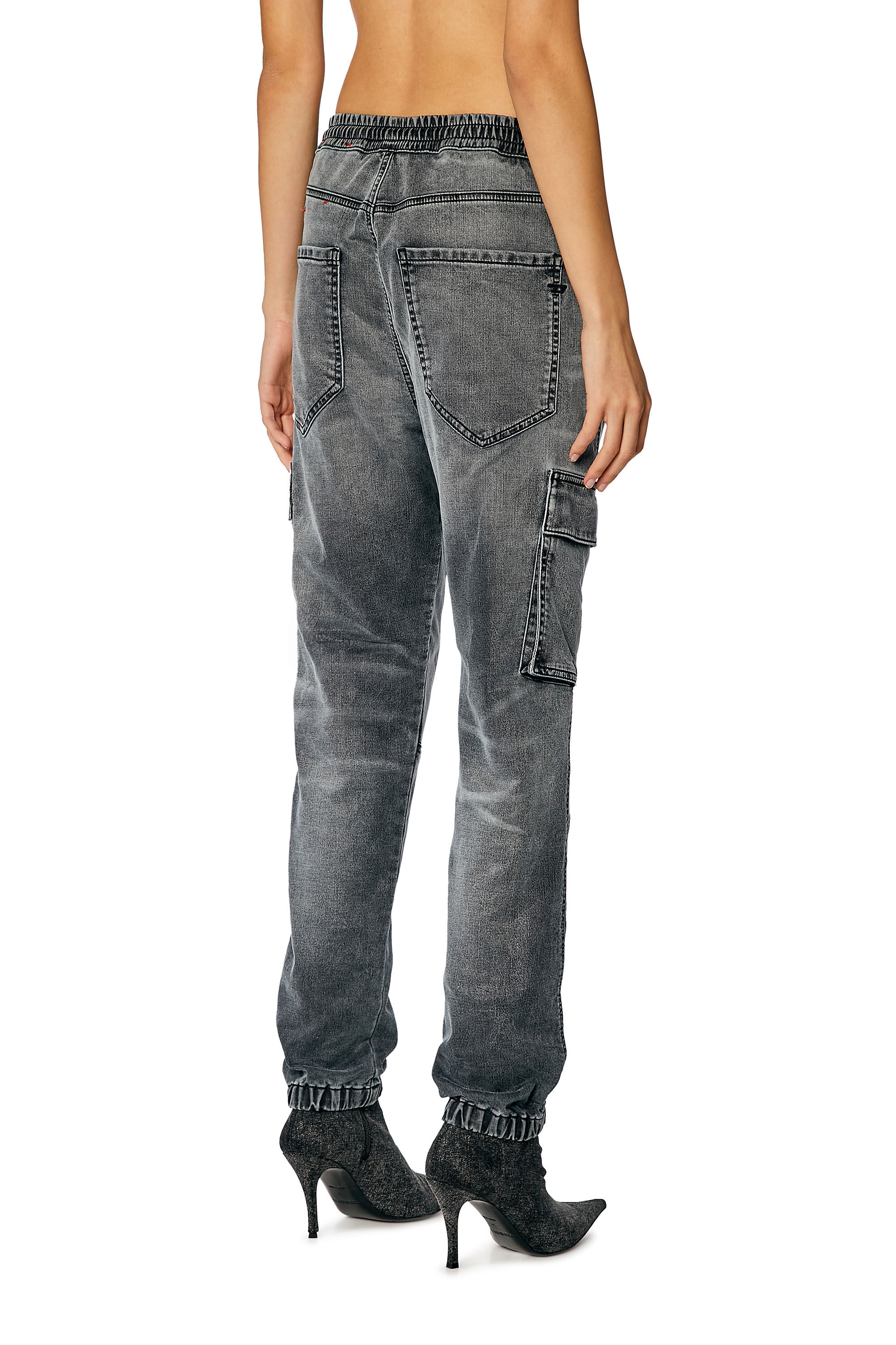 Women's Slim Jeans | Grey | Diesel 2051 D-Ursy Joggjeans® Women's Slim Jeans | Grey | Diesel 2051 D-Ursy Joggjeans®