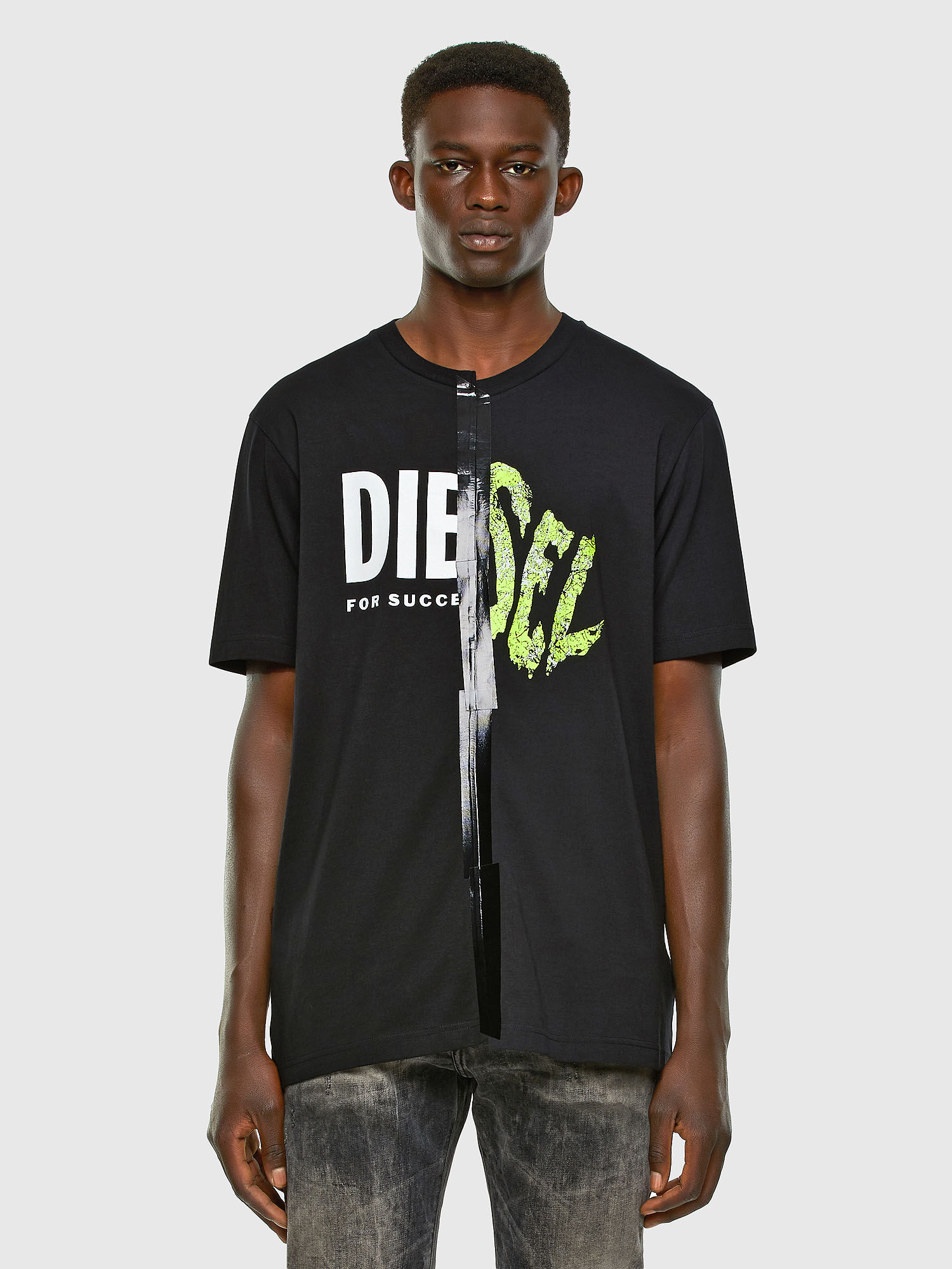 Diesel t sales shirt black