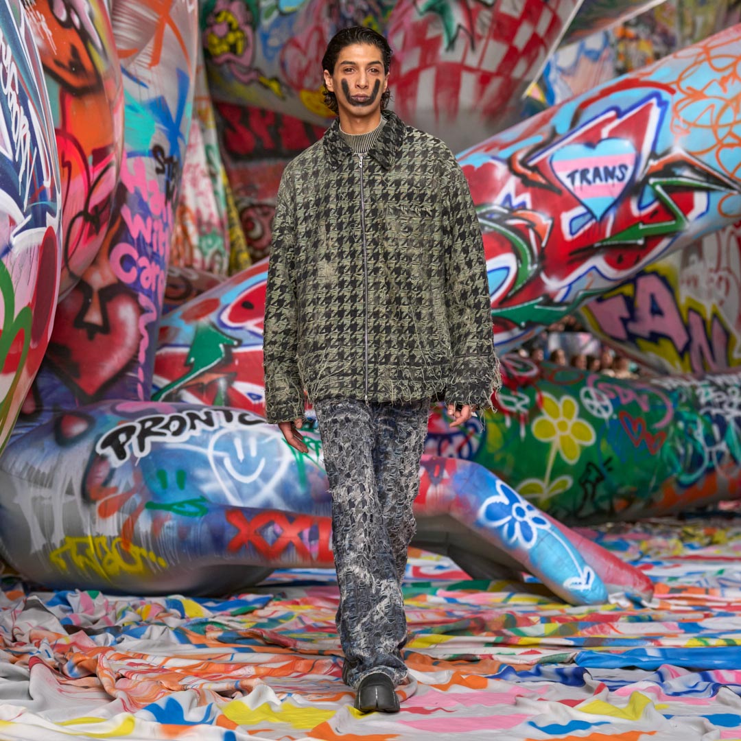 Shop men's Fall Winter 2025 runway collection.