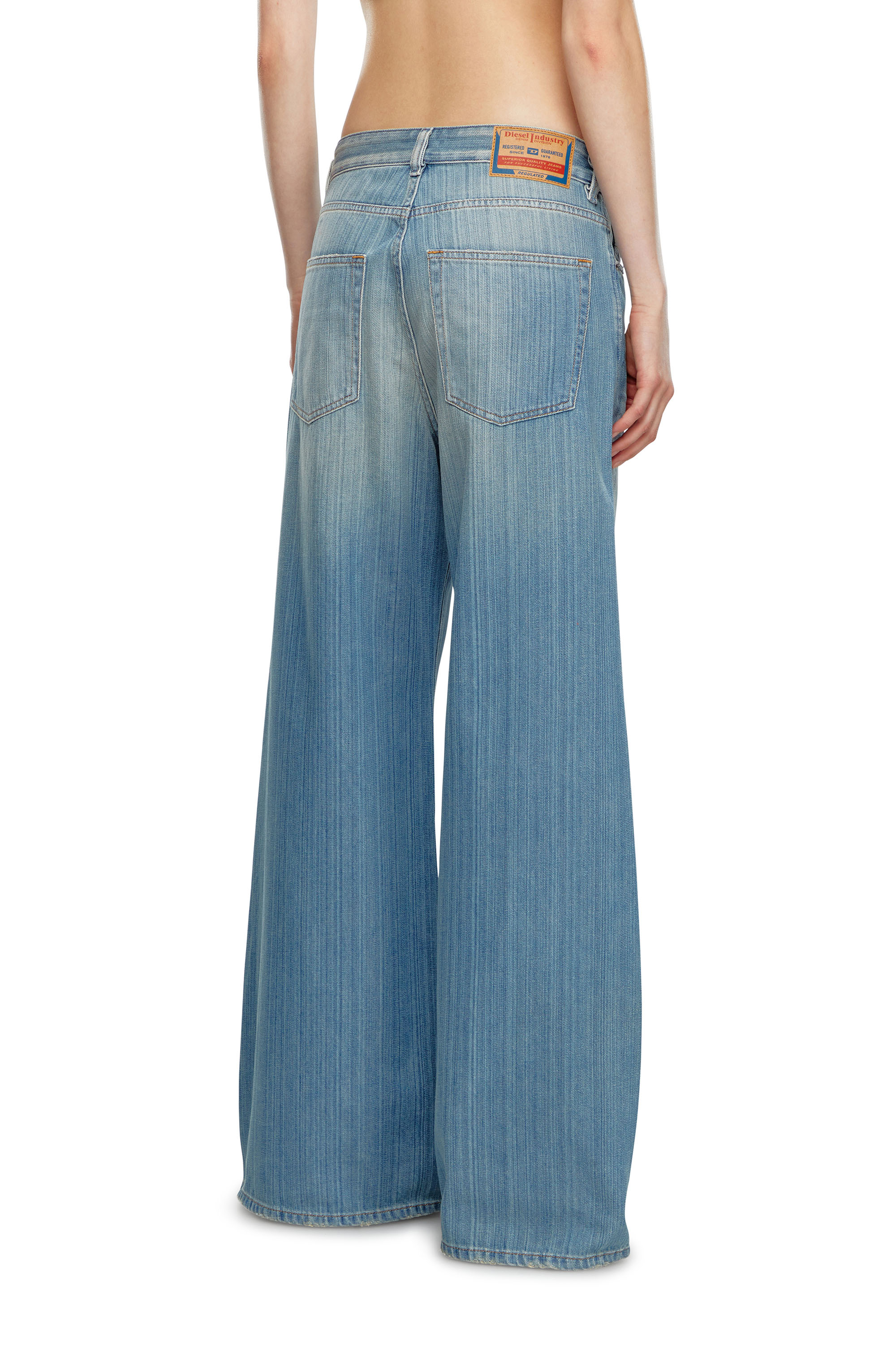 Diesel - Straight Jeans 1996 D-Sire 09J87, Mujer Straight Jeans - 1996 D-Sire in Azul marino - Image 3
