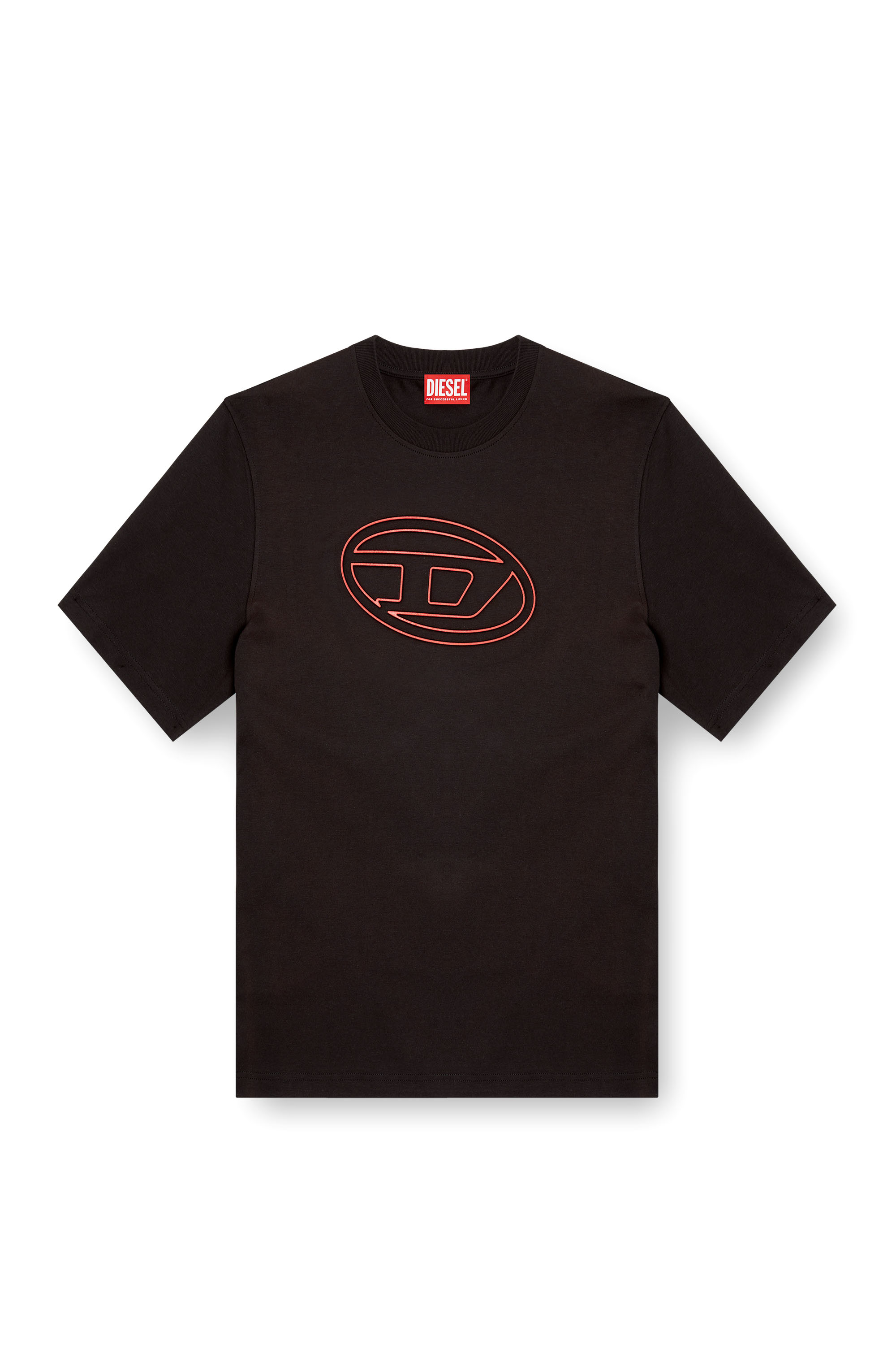 Diesel - T-ADJUST-BIGOVAL, Camiseta con Oval D en relieve Hombre in Multicolor - 3