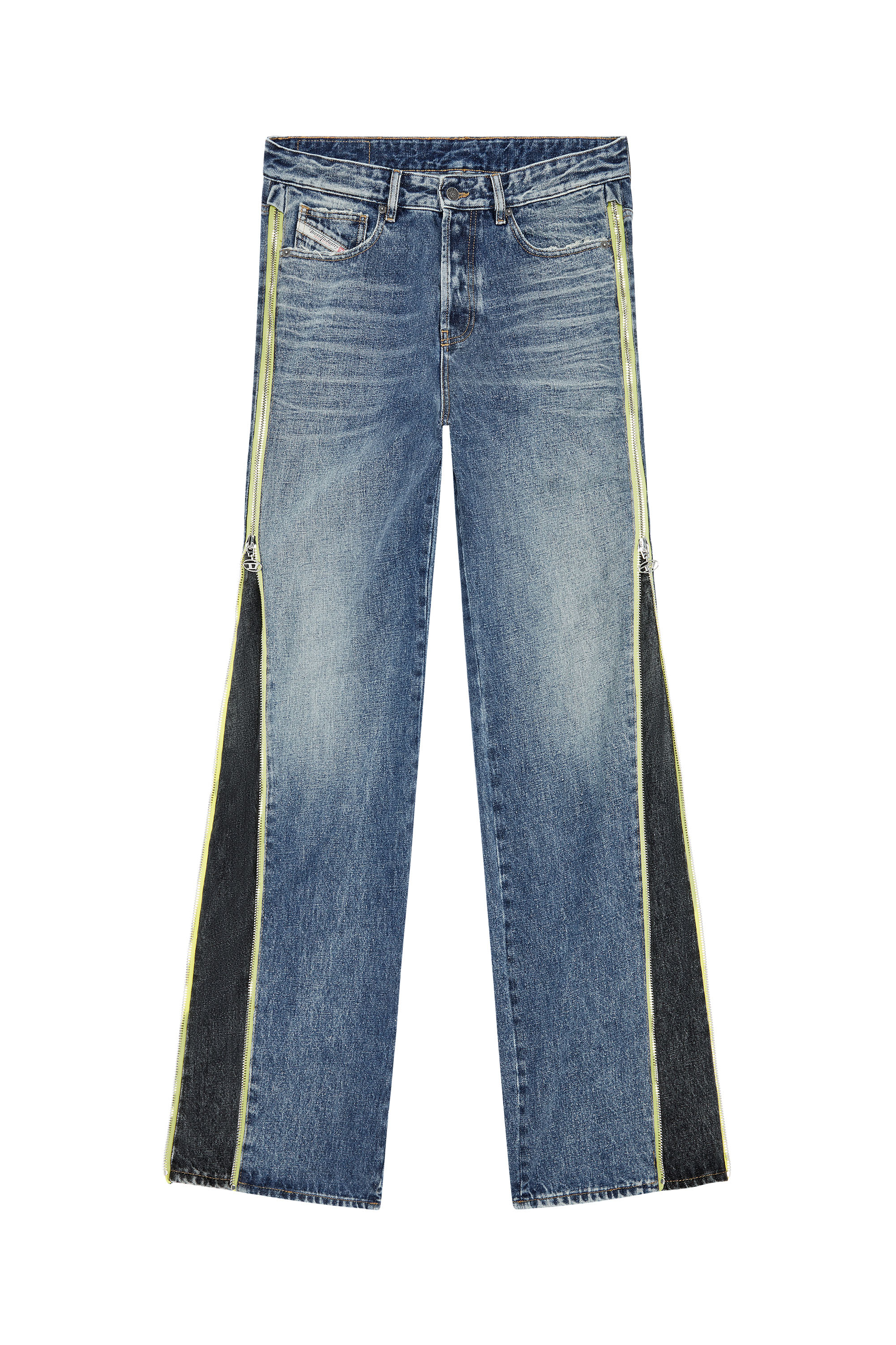 Diesel - Straight Jeans D-Rise 007R9, Azul medio - Image 6
