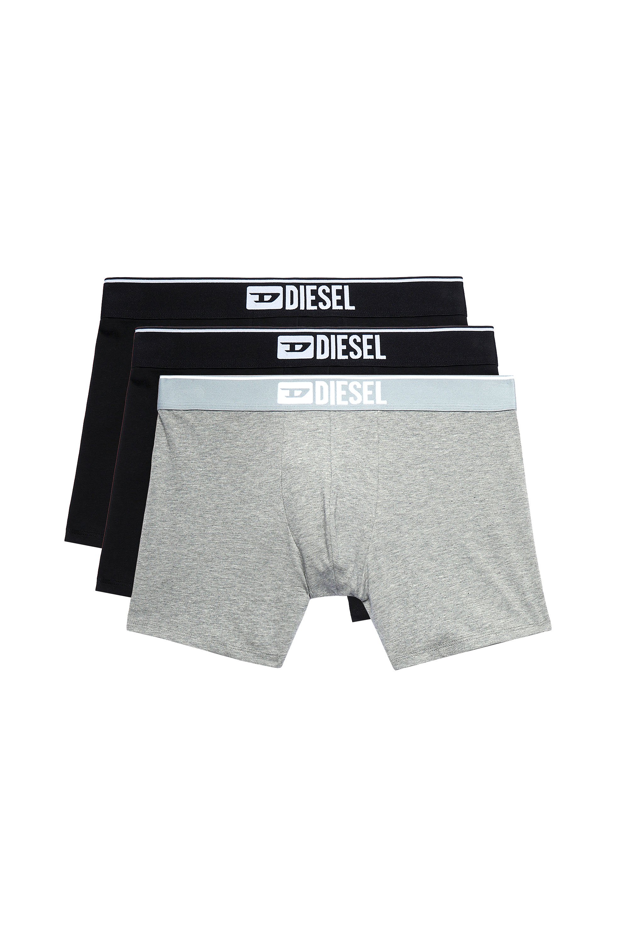 Everlast Men's 3-Pack Boxers - Black/Grey/White