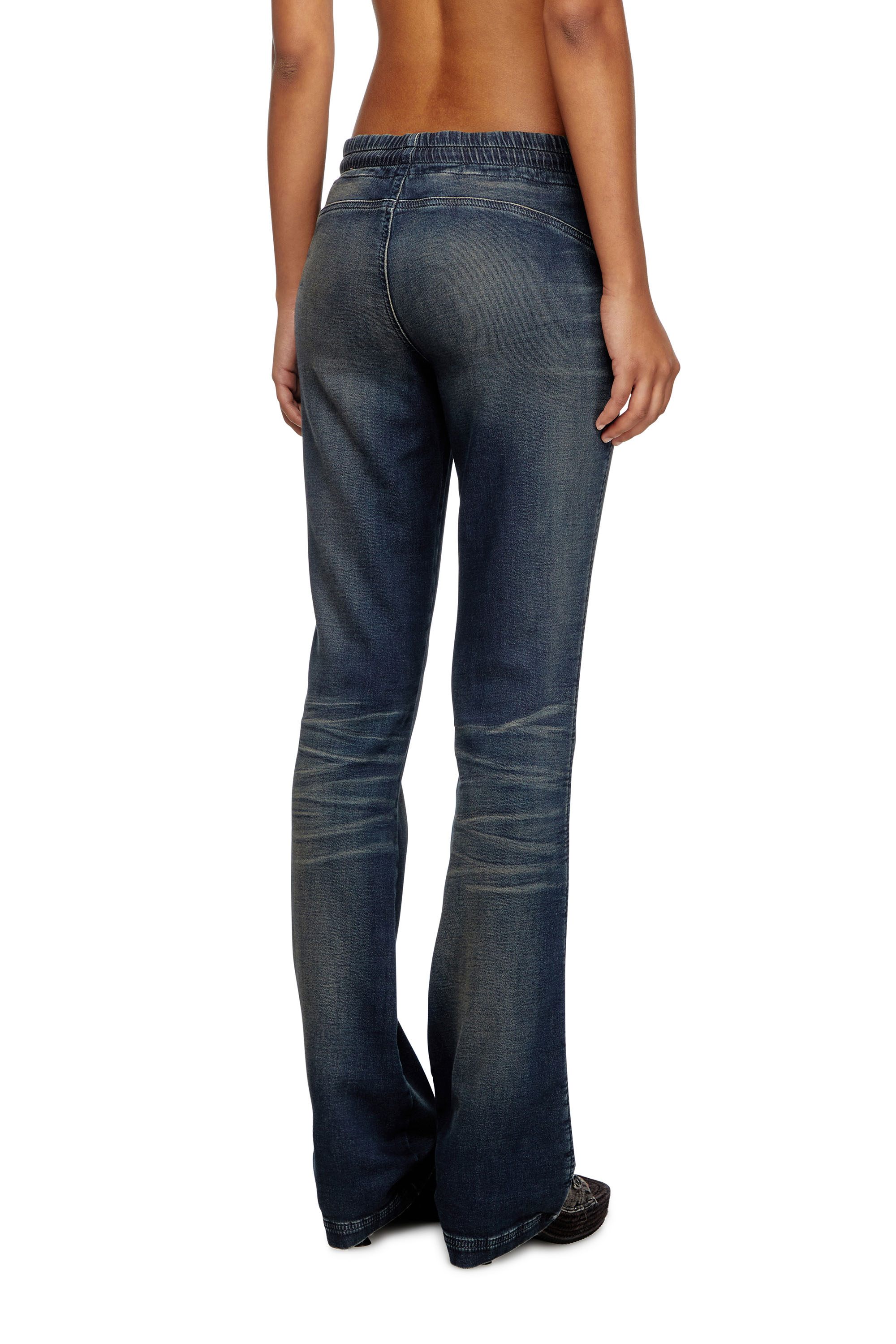 Diesel - Bootcut 2069 D-Ebbey Joggjeans® 068PM Mujer, Azul Oscuro - 4