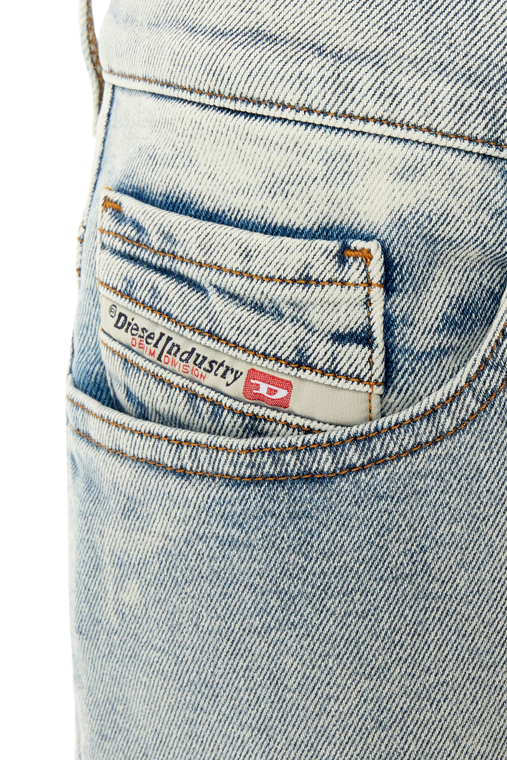 2016 D-AIR Woman: boyfriend Light blue Jeans | Diesel ®