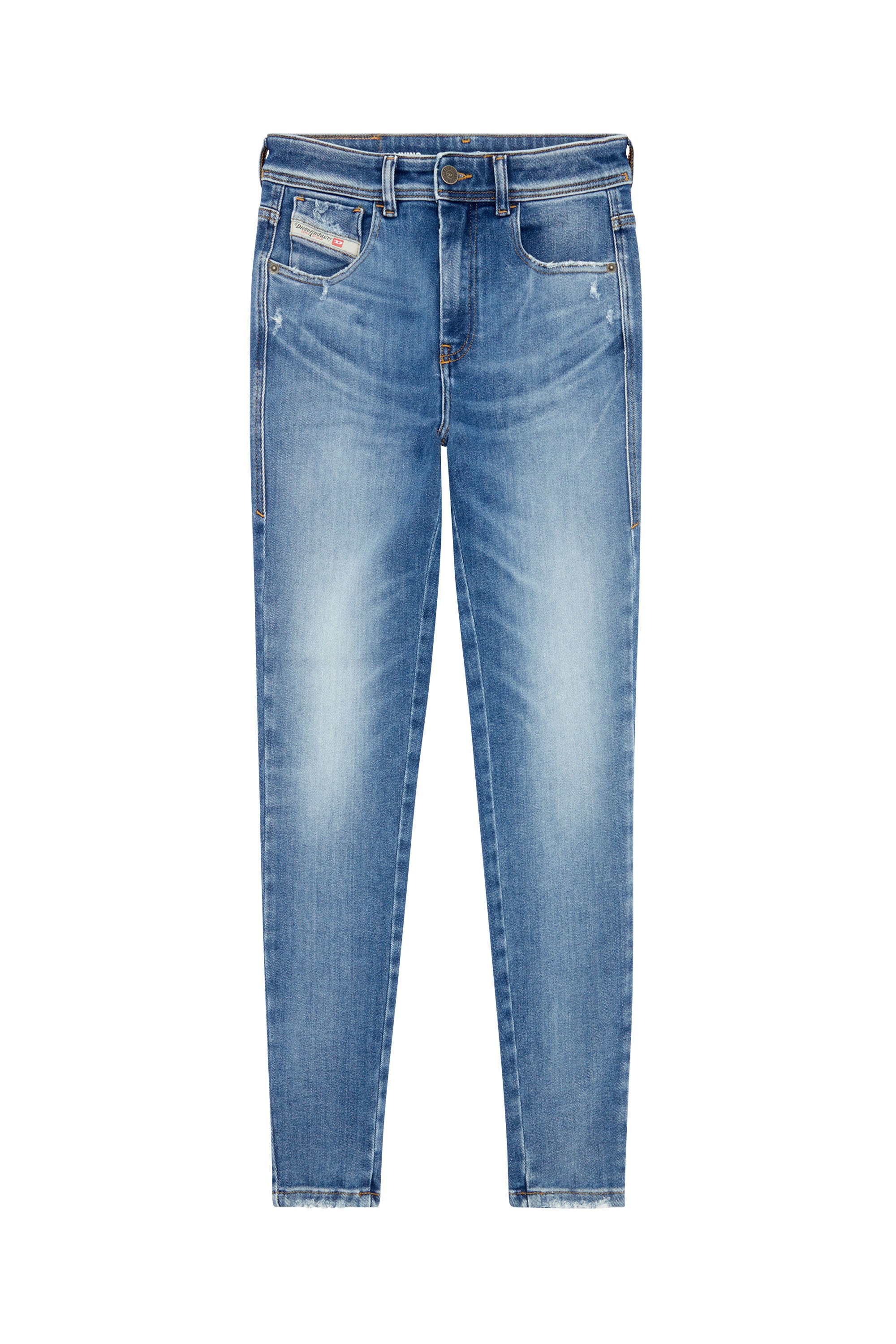 Diesel - Super skinny Jeans 1984 Slandy-High 09H92, Azul medio - Image 4