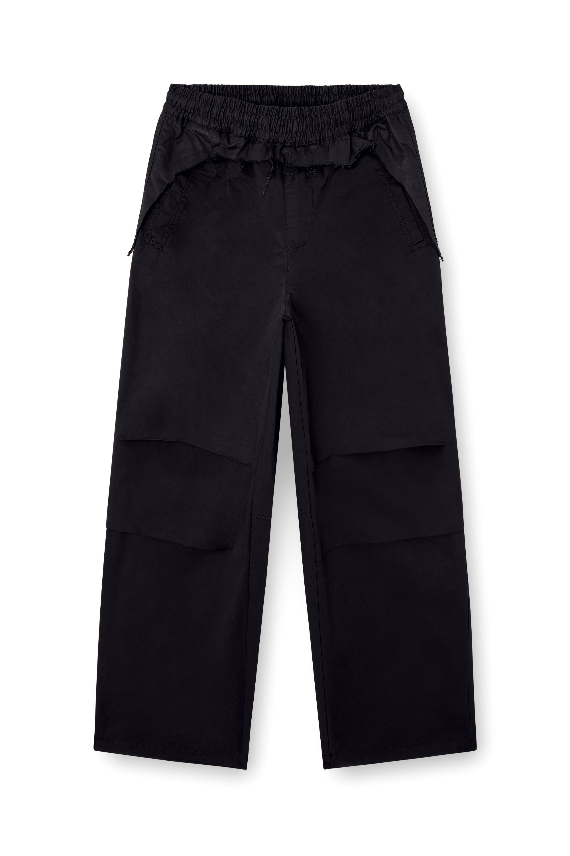 Diesel - P-GUSTAF, Man's Cargo pants in Black - 4