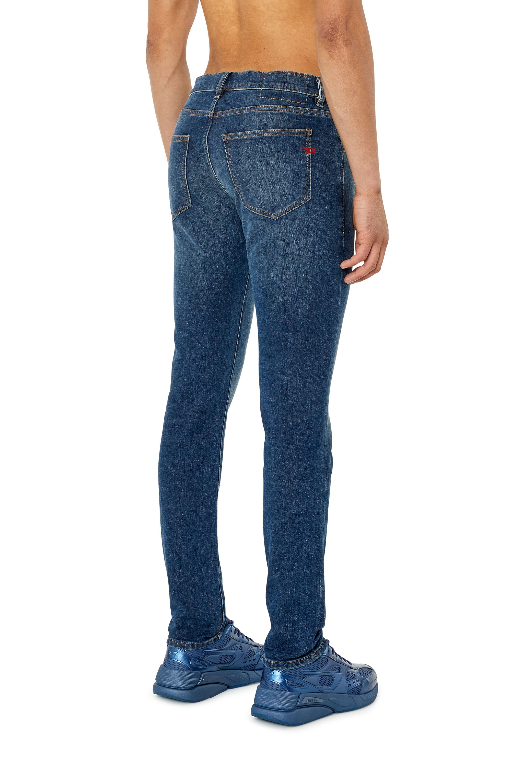 Diesel - Slim Jeans 2019 D-Strukt 09F39, Azul Oscuro - Image 4